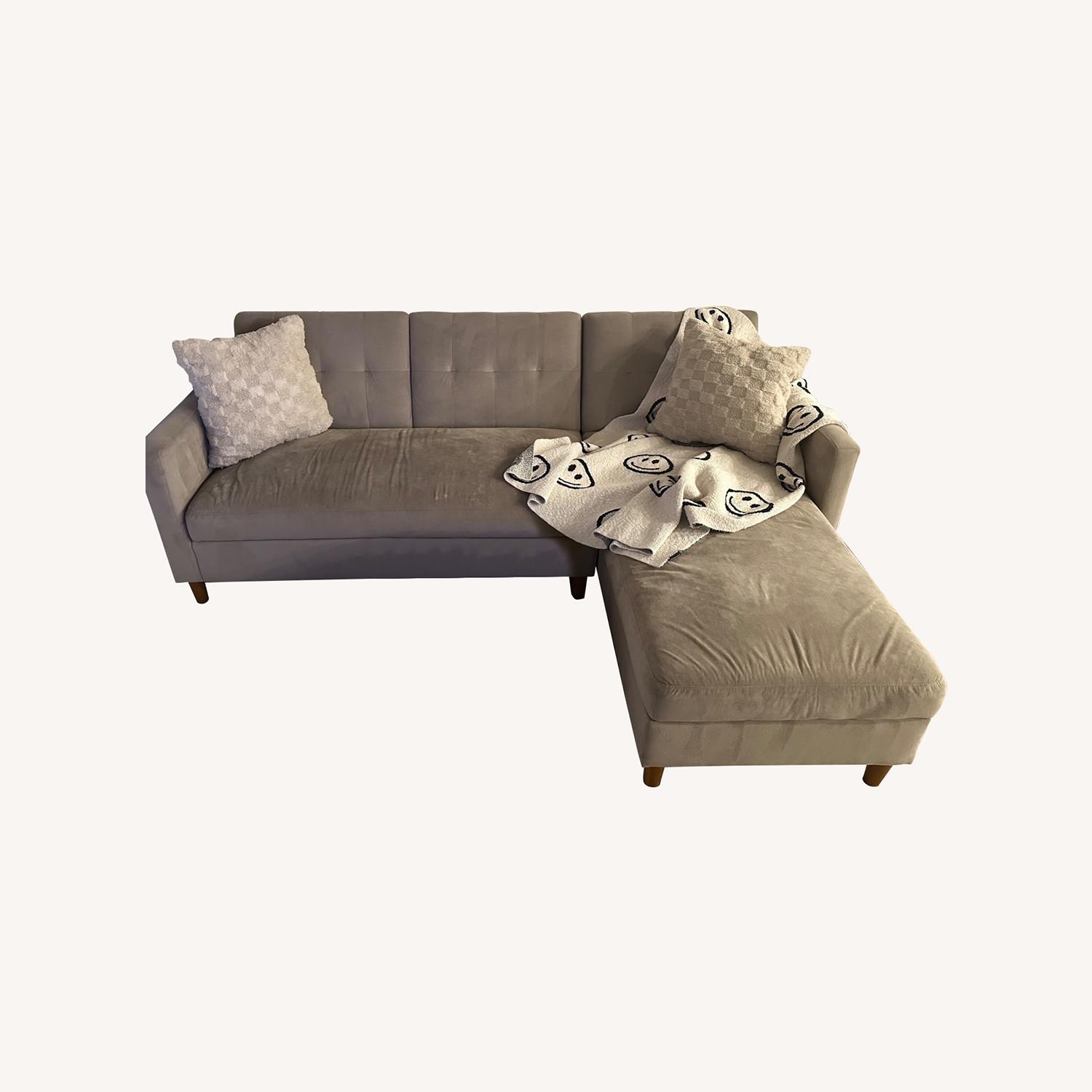 Wayfair Beige Colored Sofa - image-0