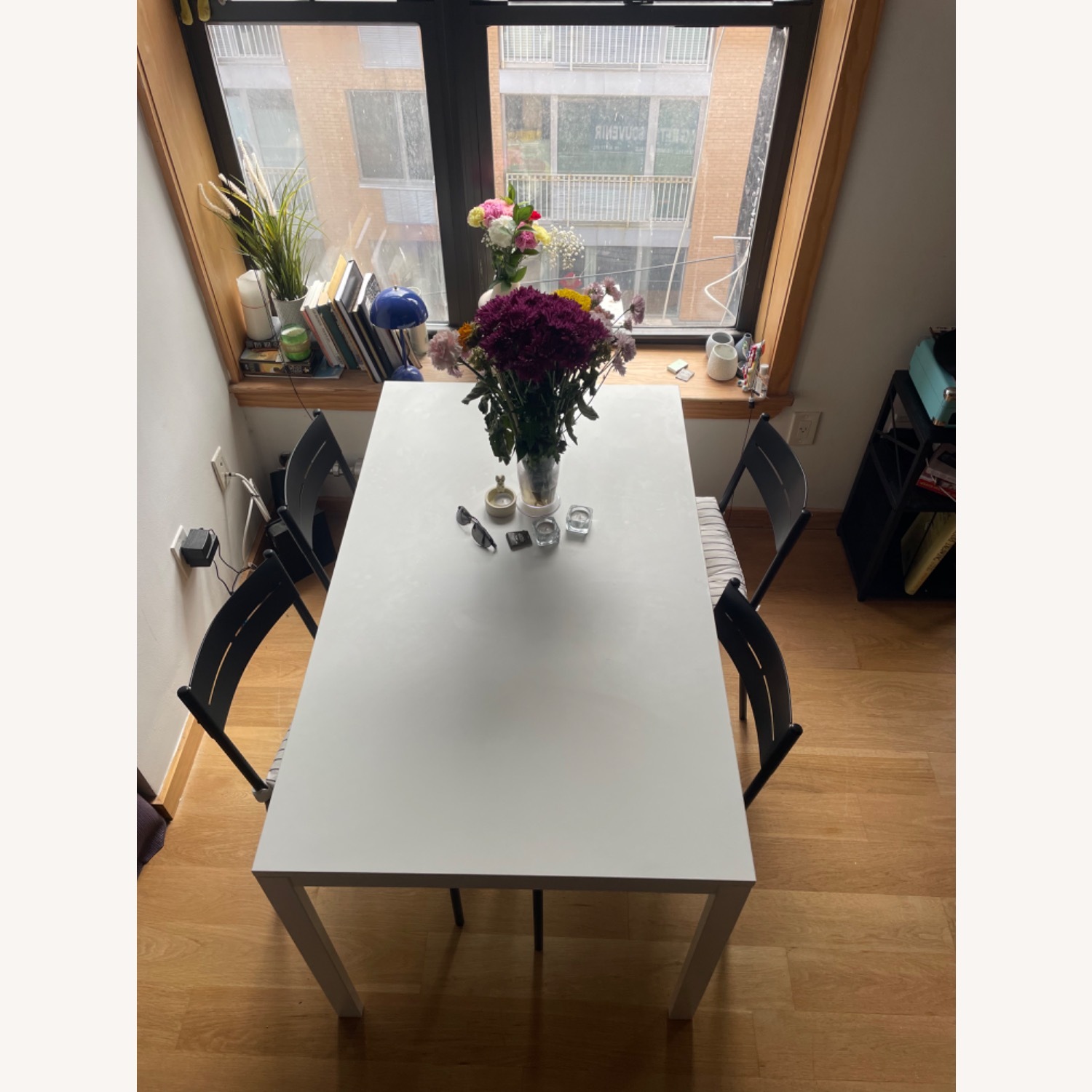 IKEA VIHALS White Dining Table - image-3