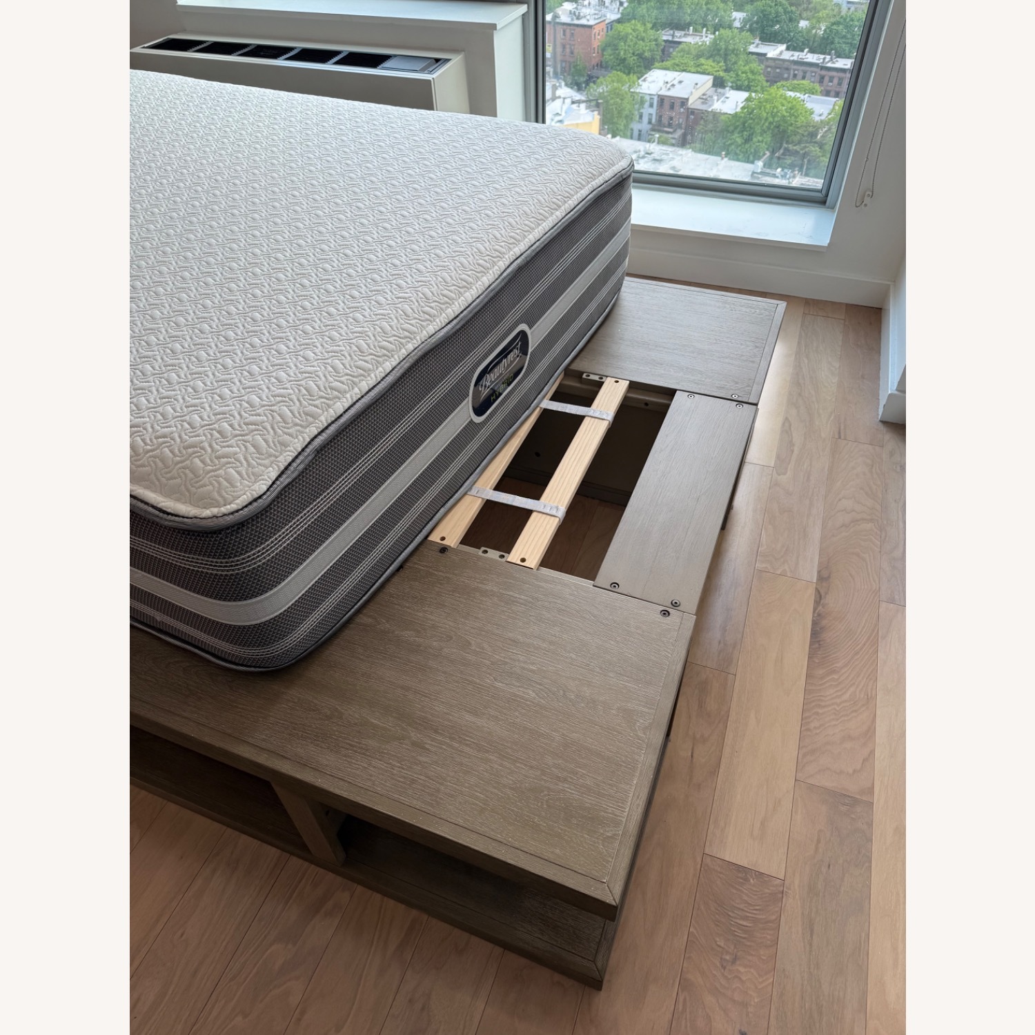 Pottery Barn Brooklyn Storage Platform Bed - image-4