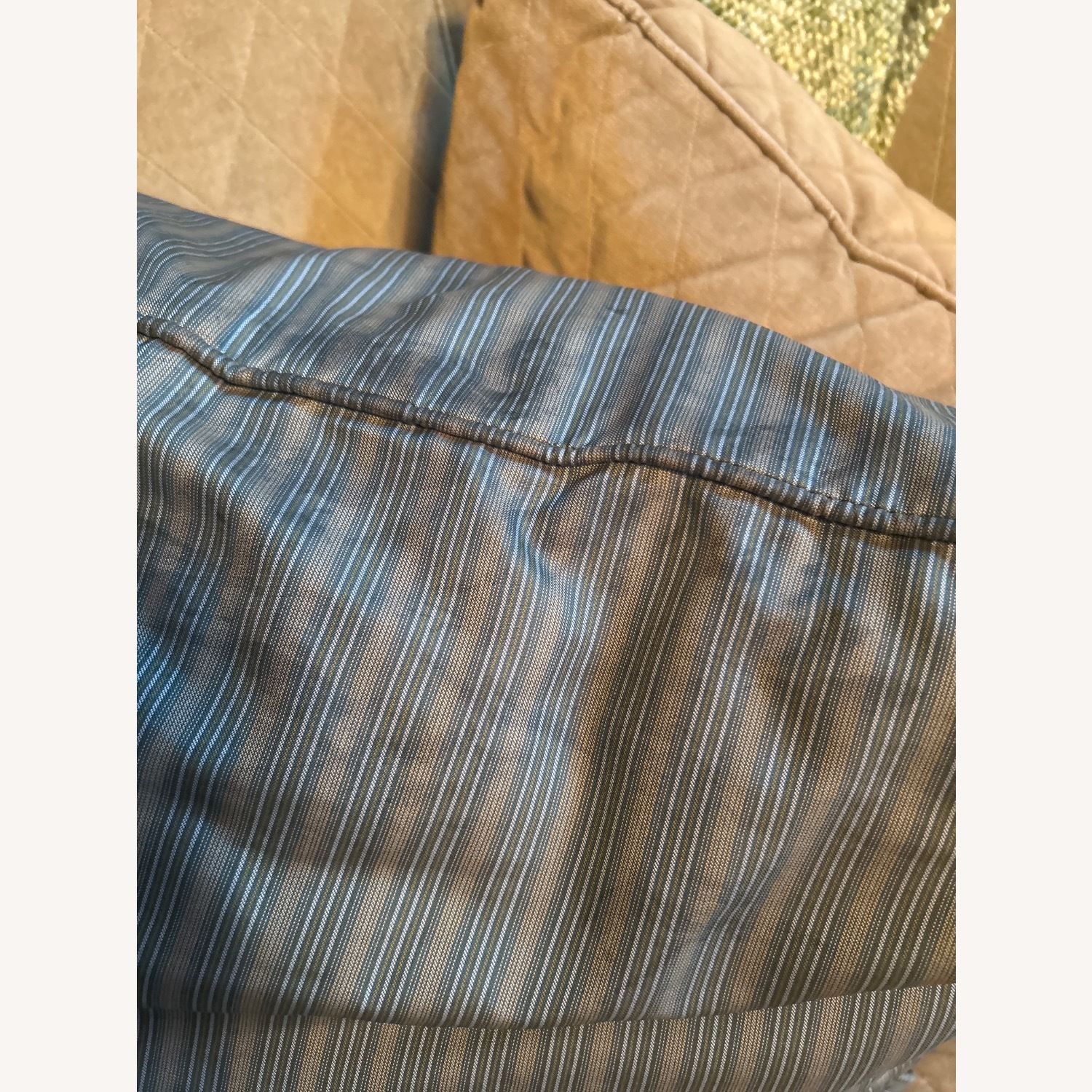 Paul Robert Camel Fluted Chesterfield Sofa - image-4