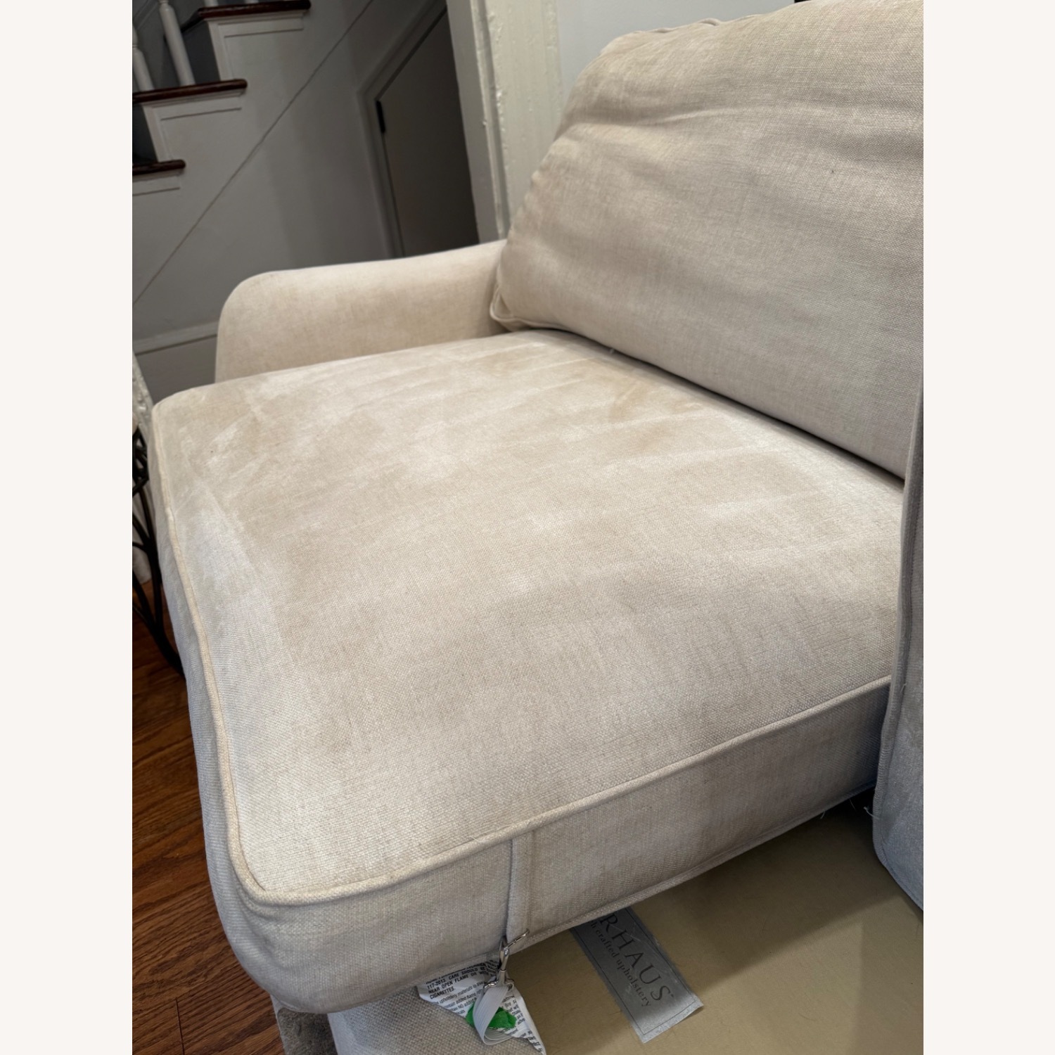 Arhaus Cambridge White 2-cushion Sofa - image-4