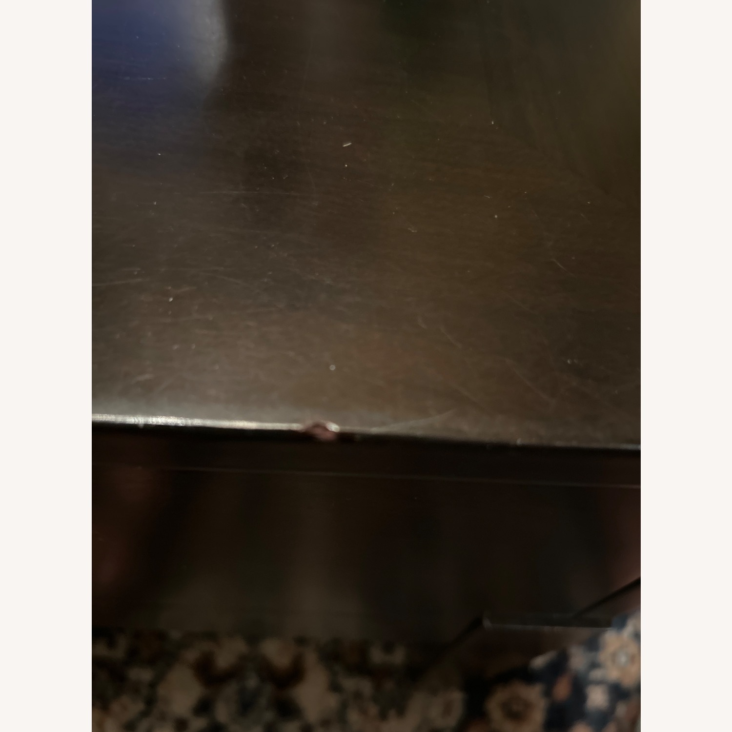 Hardwood Black Coffee Table with storage - image-7