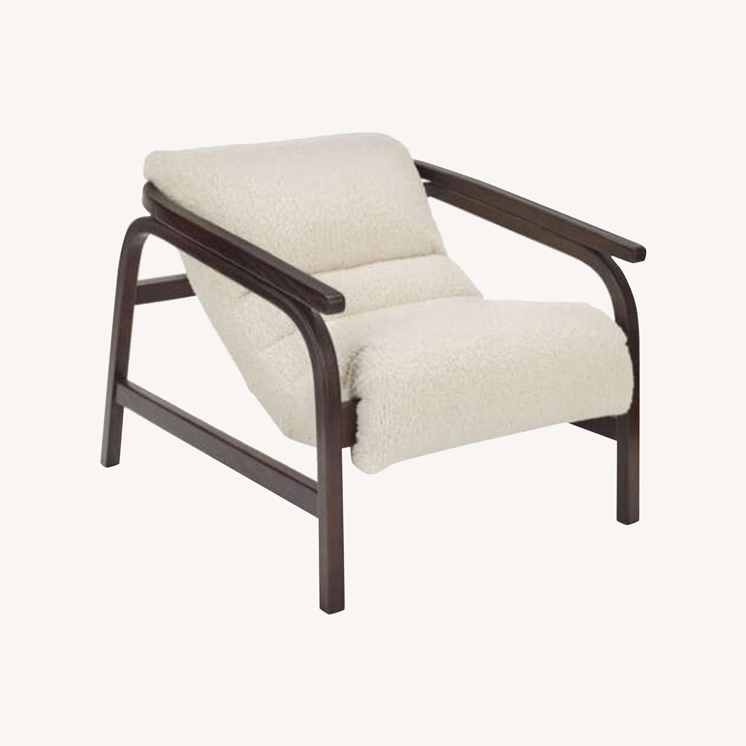 Mid Century Look Accent Lounge Chair - image-0