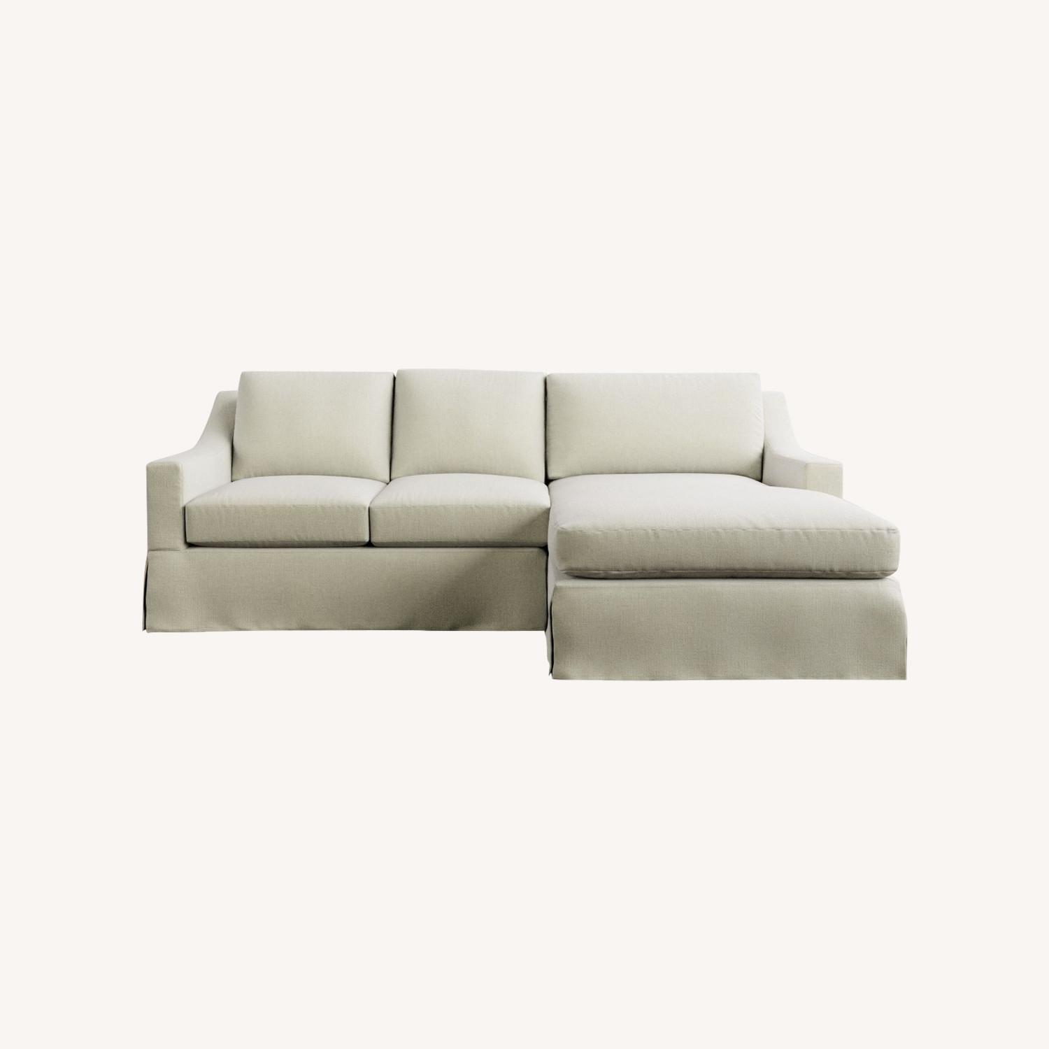 Pottery Barn York Sectional Chaise - image-0