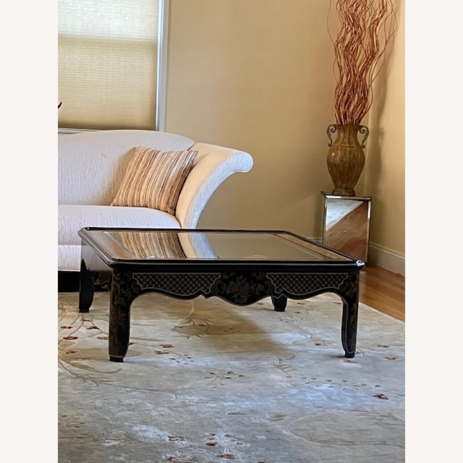 Large Square Drexel Heritage Coffee Table - image-3