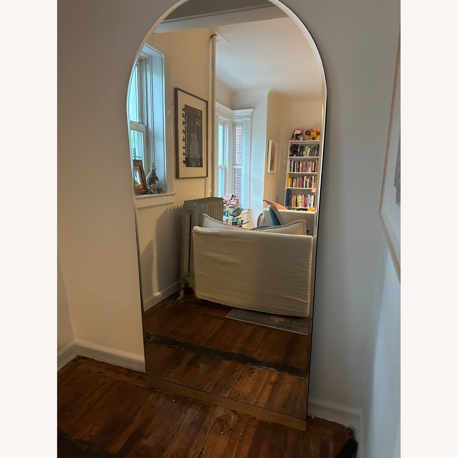 CB2 Arched Floor Mirror - image-1