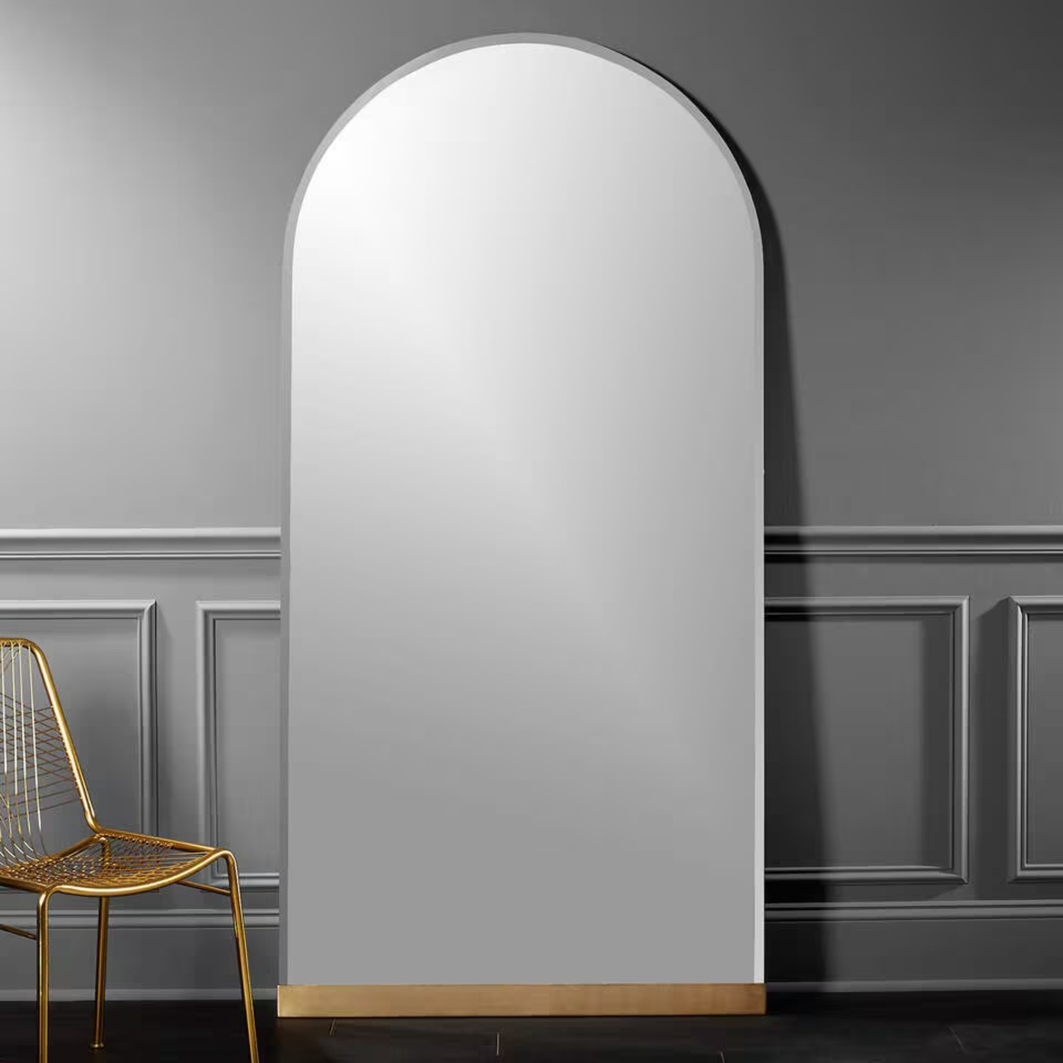 CB2 Arched Floor Mirror - image-5