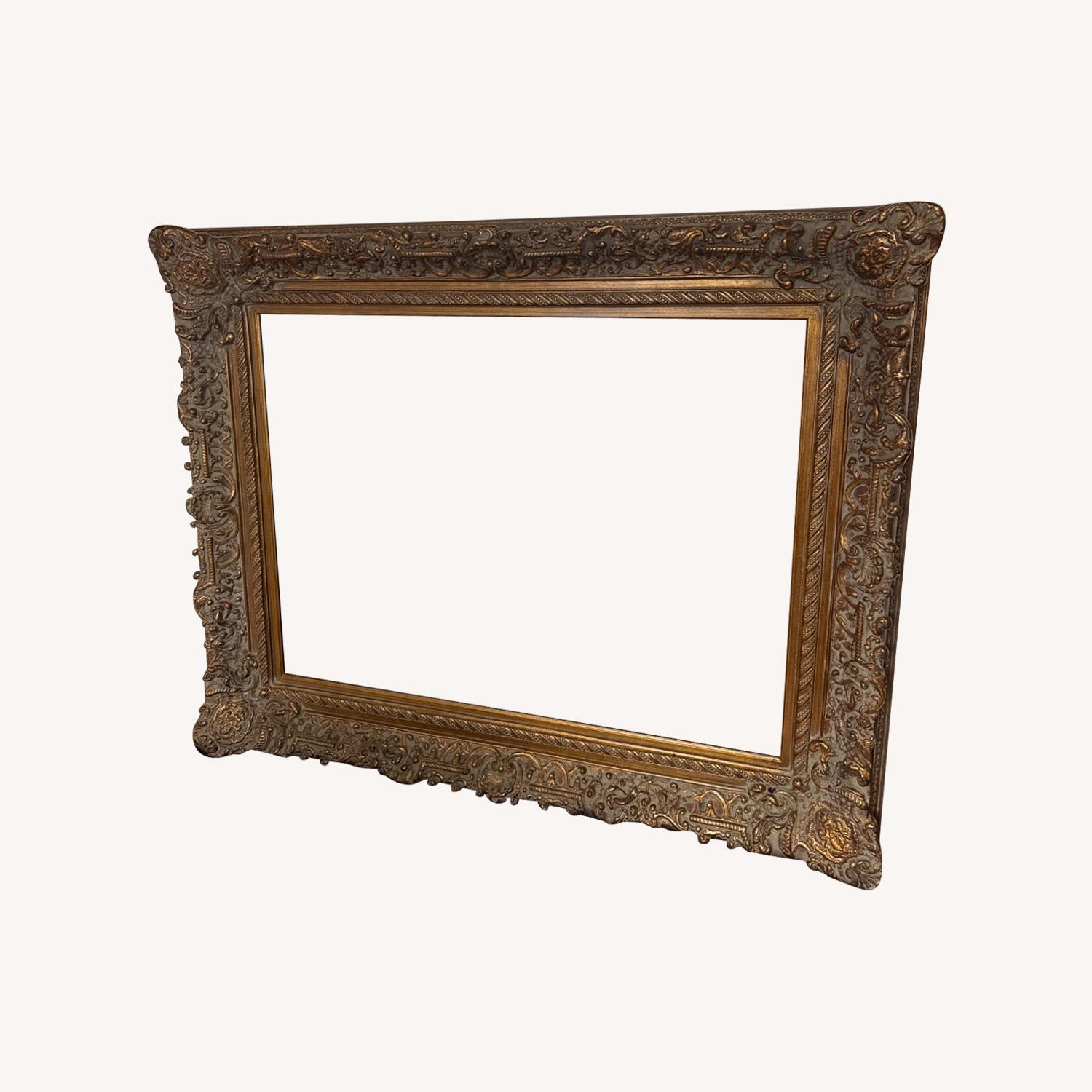 Wood Frame Mirror - image-0