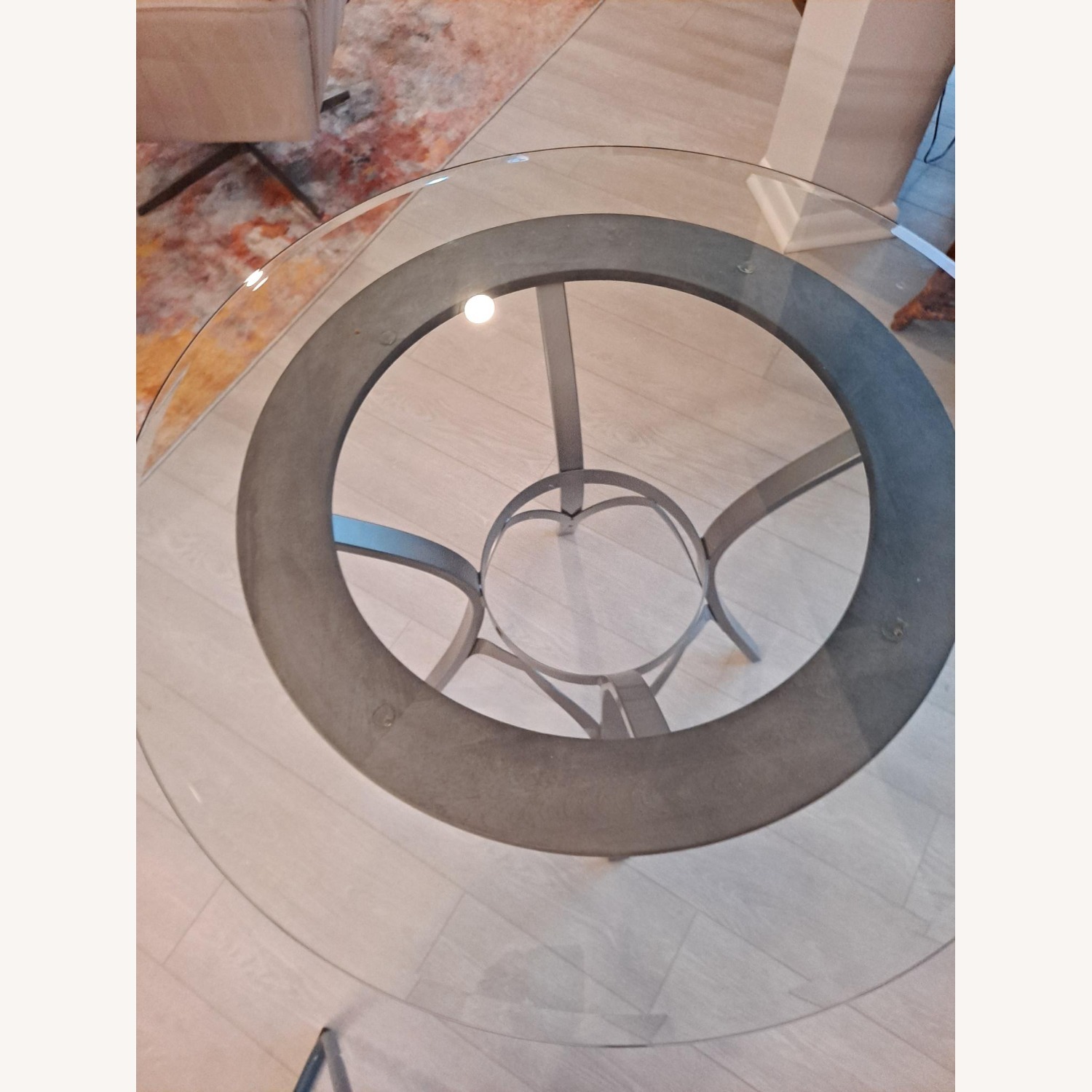 High Class Dining Group Glass Top - image-1