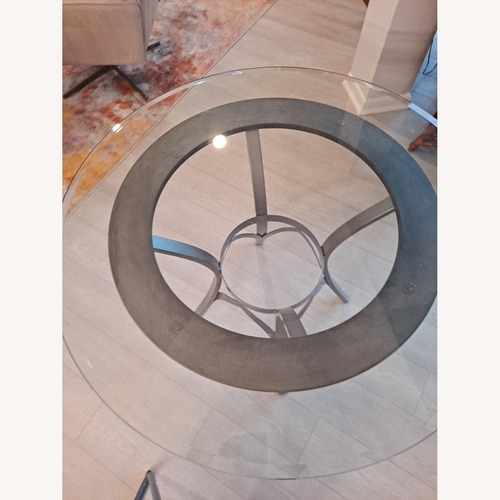 Used High Class Dining Group Glass Top for sale on AptDeco