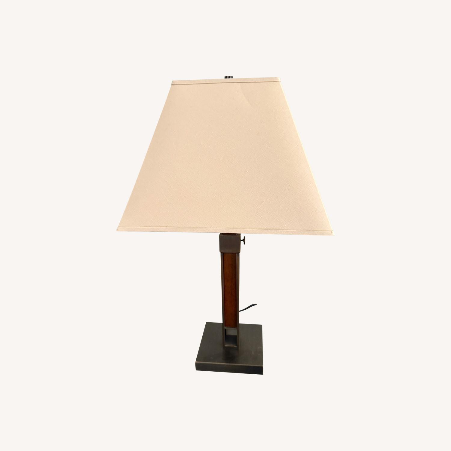 Crate & Barrel Adjustable Table Lamps - image-0