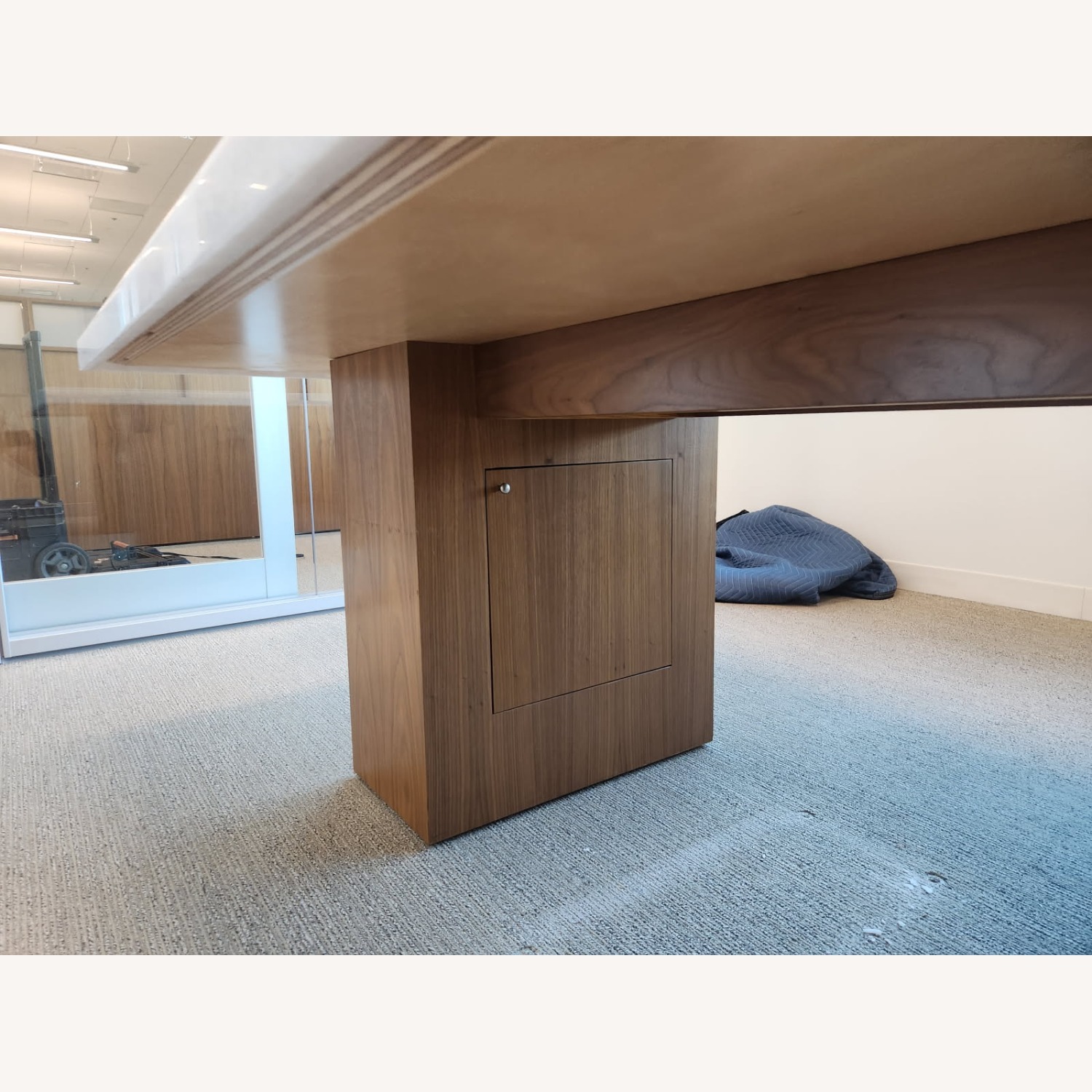 Hand Crafted 8K Marble Conference Room Table - image-2