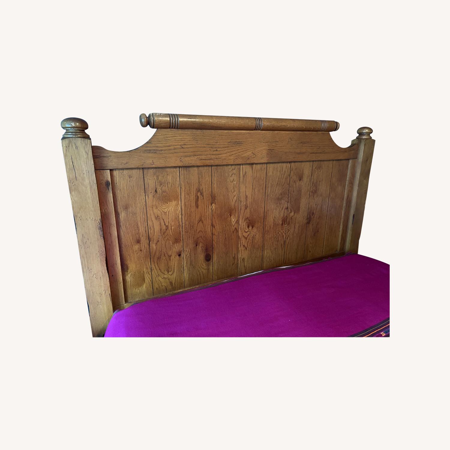 Broyhill Attic Heirloom Rustic Queen Bedframe - image-0