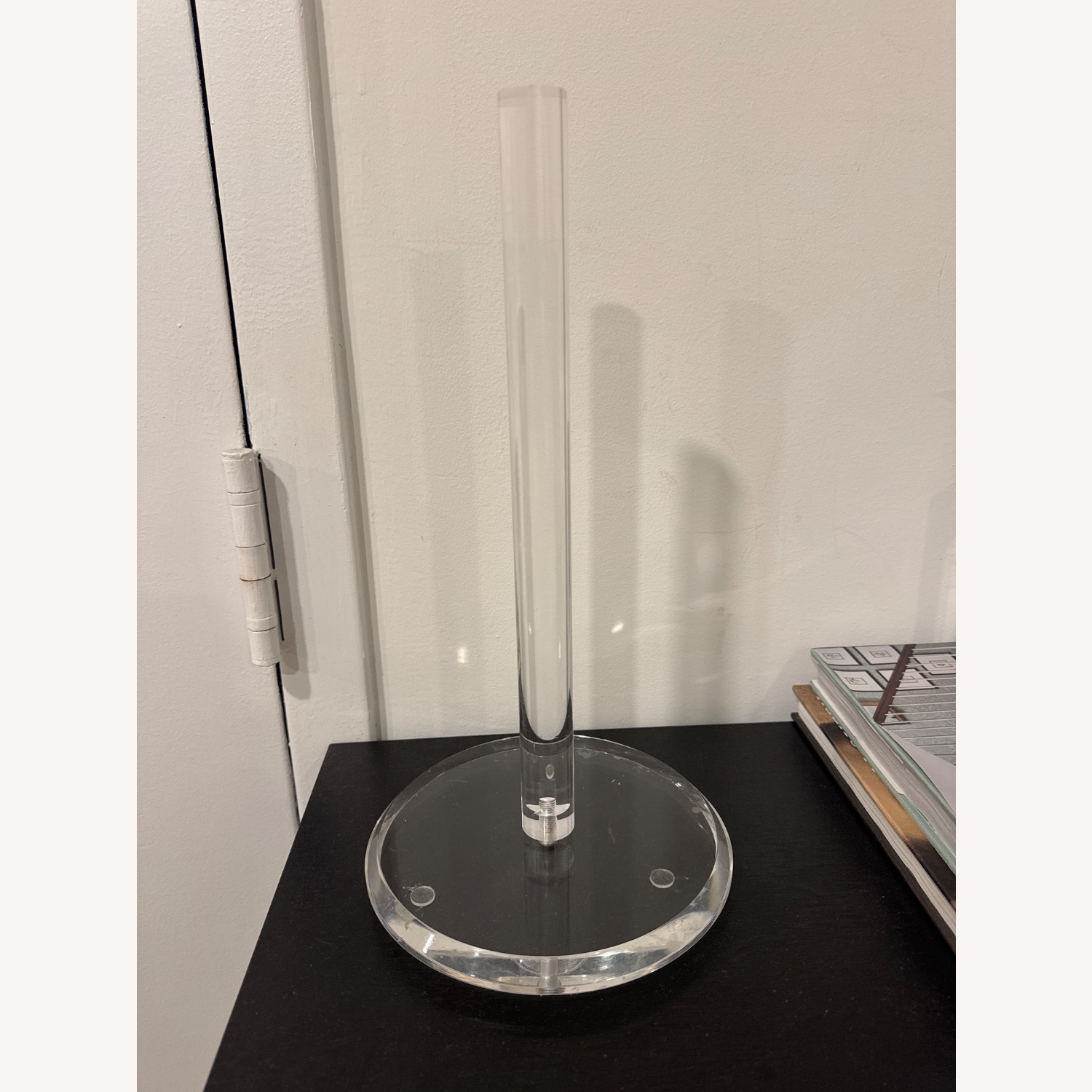 CB2 Acrylic Paper Towel Holder - image-1