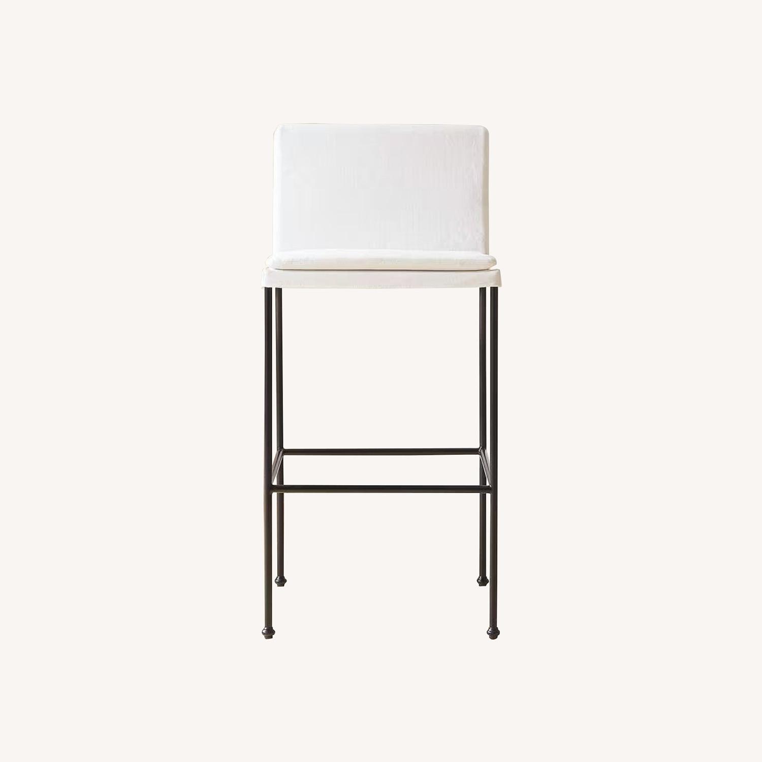 CB2 Drop Ivory Bar Stools - image-0