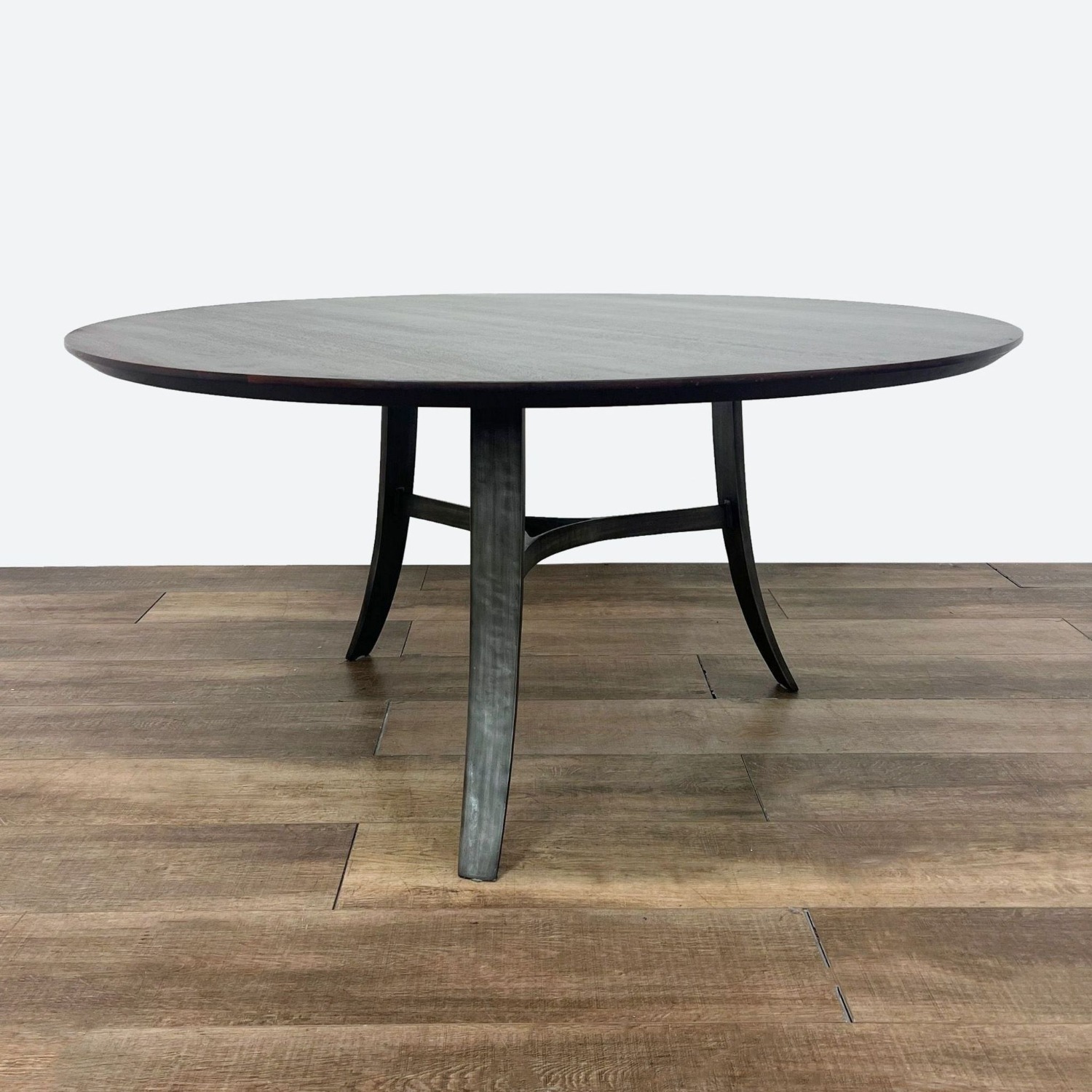 Crate & Barrel Tahoe Round Dining Table - image-7
