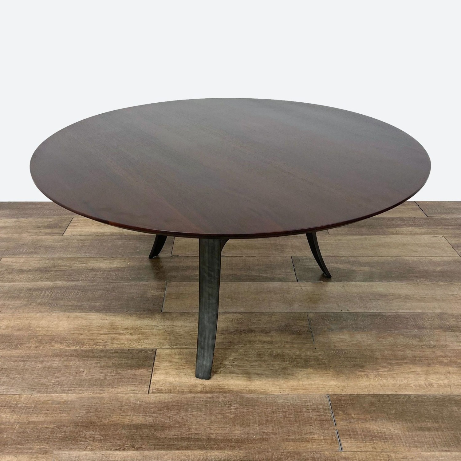 Crate & Barrel Tahoe Round Dining Table - image-2