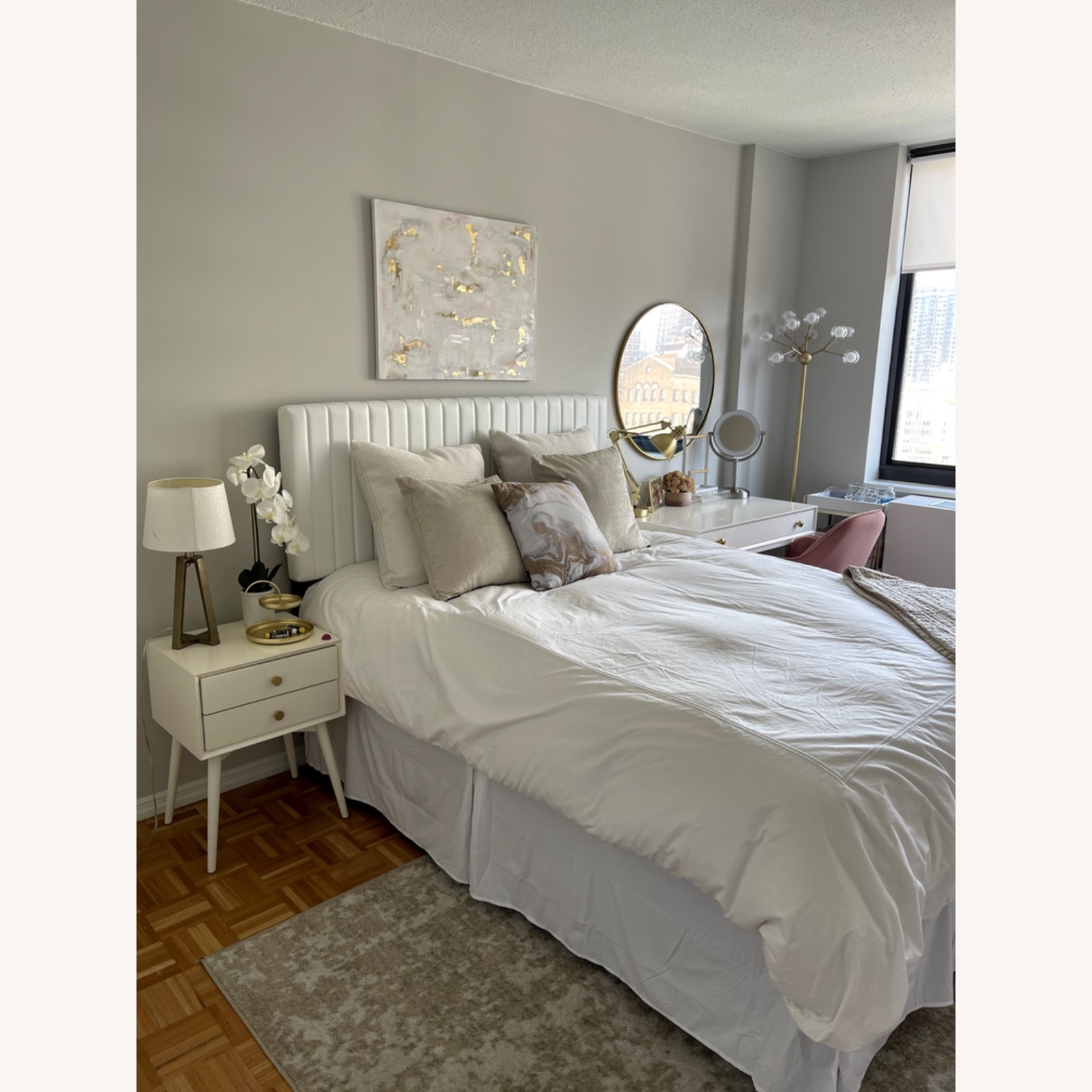 Wayfair Modway Keira Faux Leather Headboard - image-1