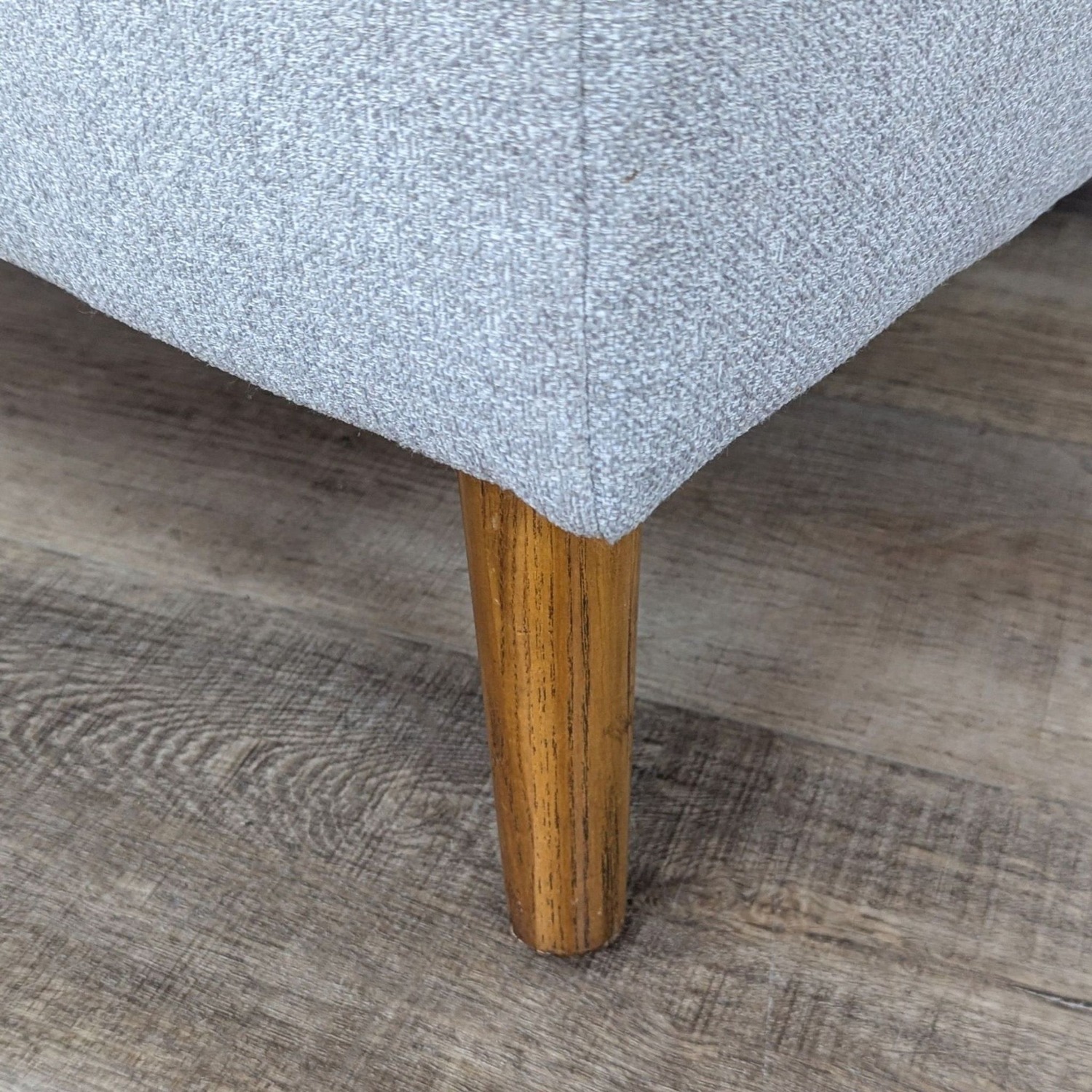 West Elm Modern Gray Upholstered Daybed - image-9