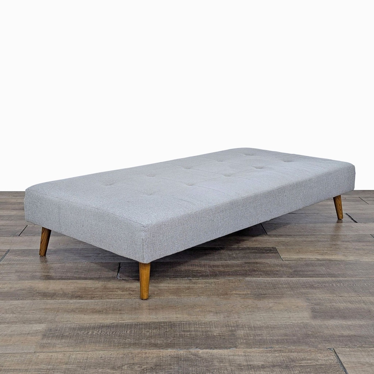 West Elm Modern Gray Upholstered Daybed - image-8