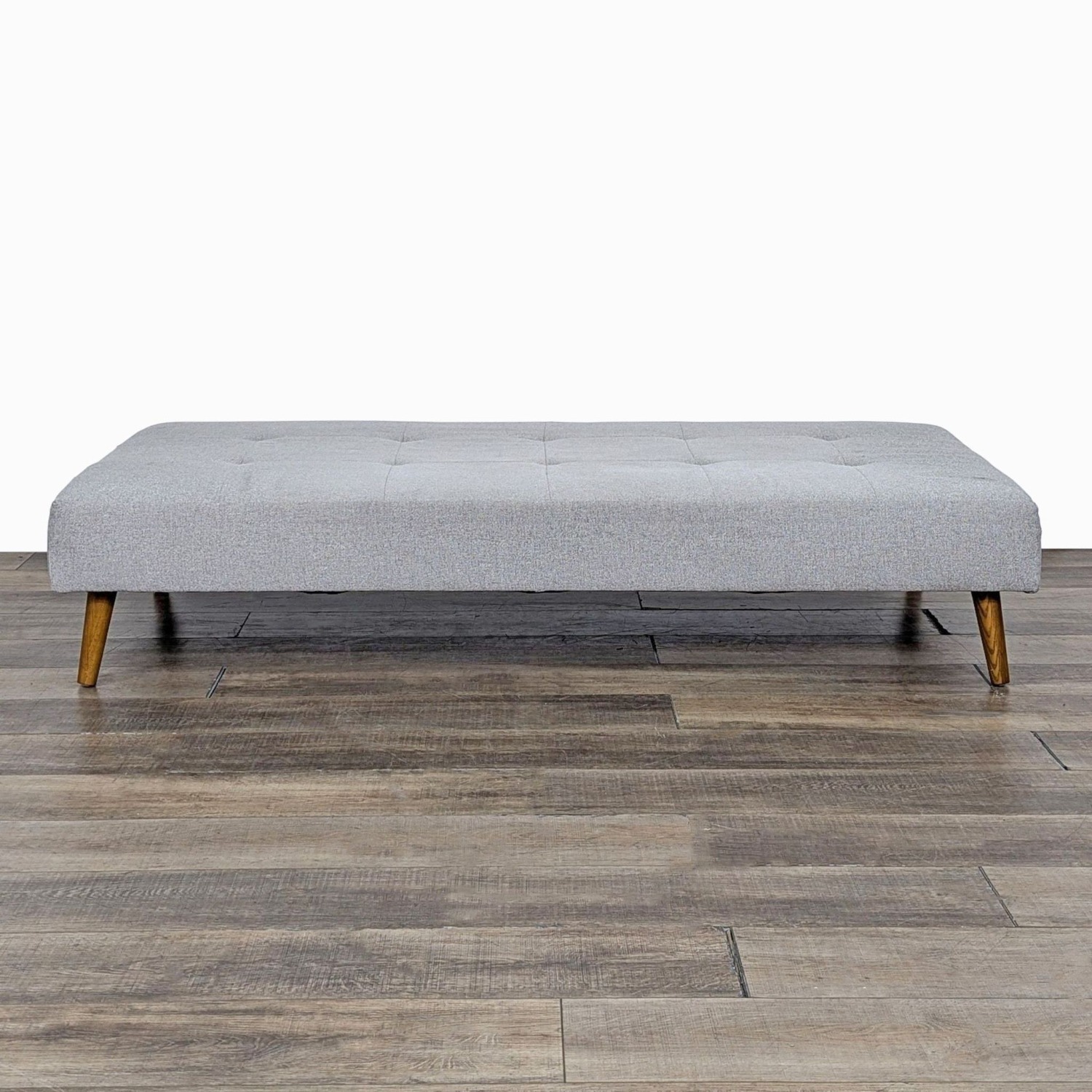 West Elm Modern Gray Upholstered Daybed - image-1