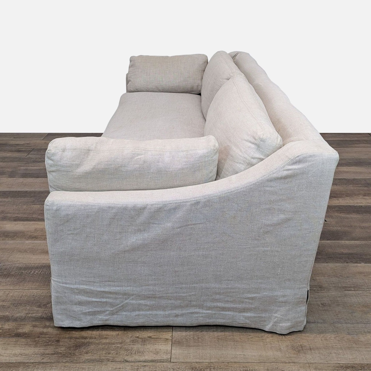 Restoration Hardware Belgian Track Arm Bench Seat - image-4