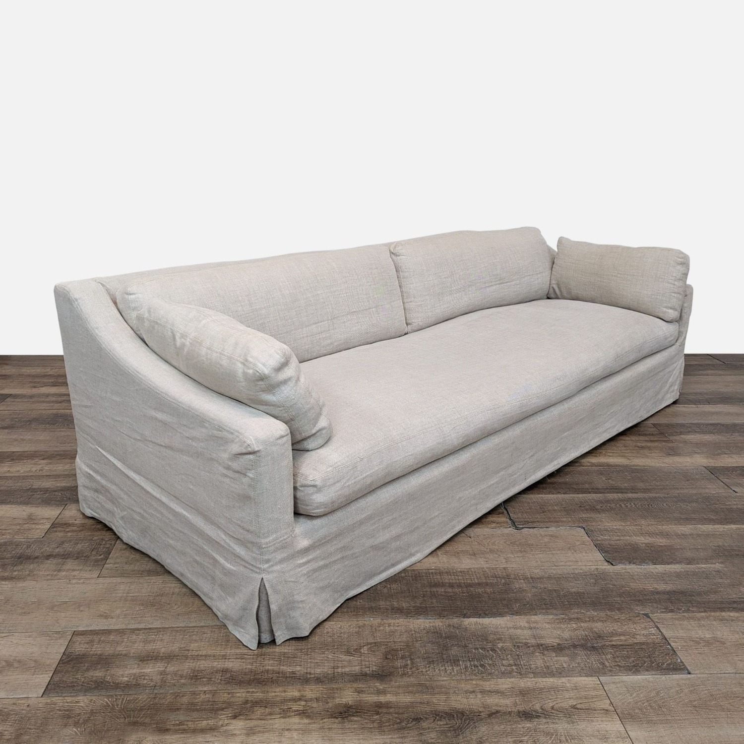 Restoration Hardware Belgian Track Arm Bench Seat - image-6
