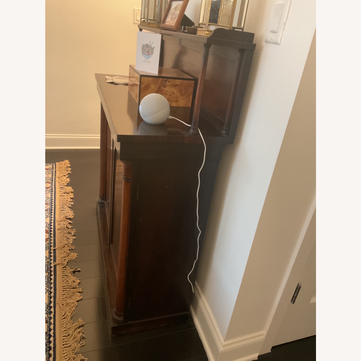 Antique Wooden Armoire - image-3