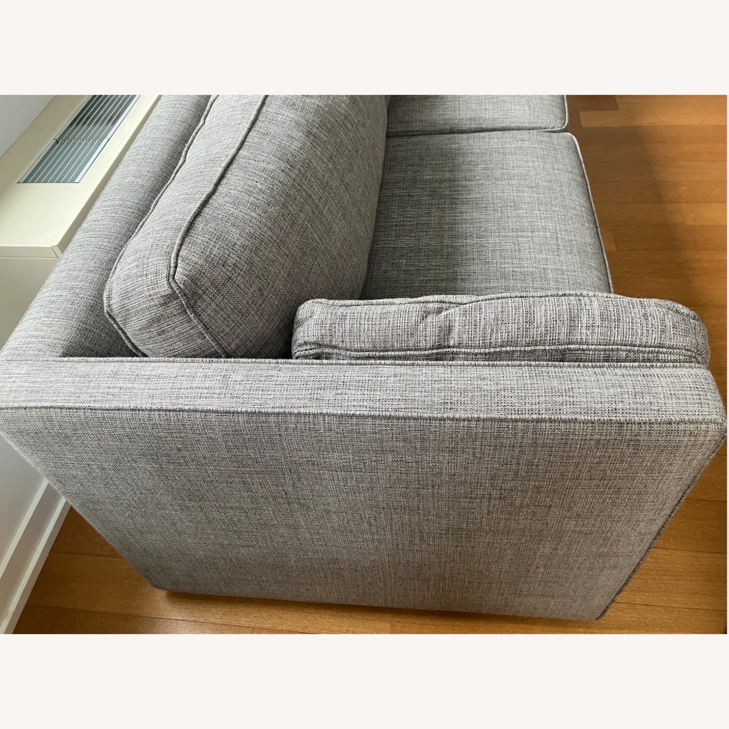 Room & Board Watson 90" Fabric Sofa in Breyer Gray - image-3