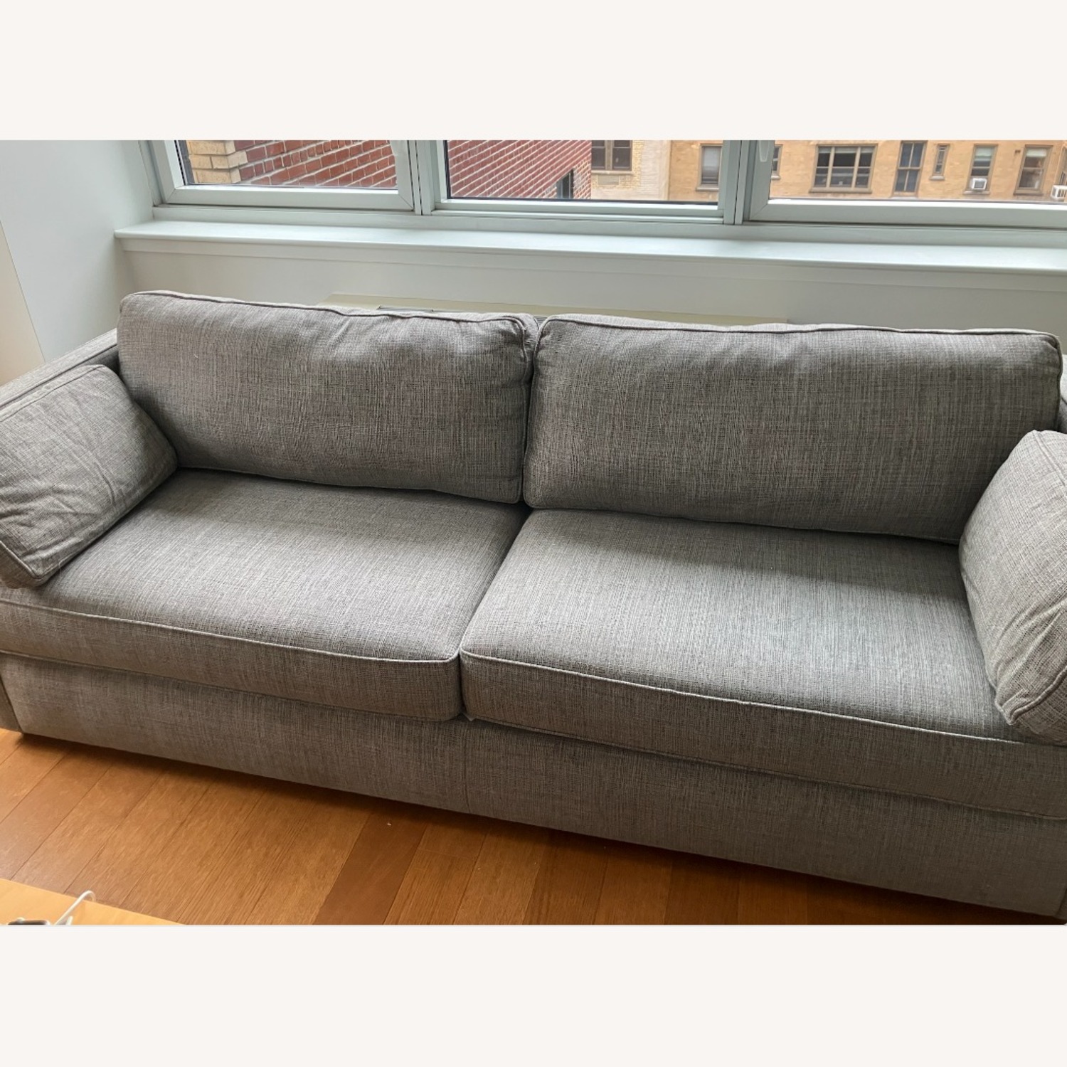 Room & Board Watson 90" Fabric Sofa in Breyer Gray - image-4