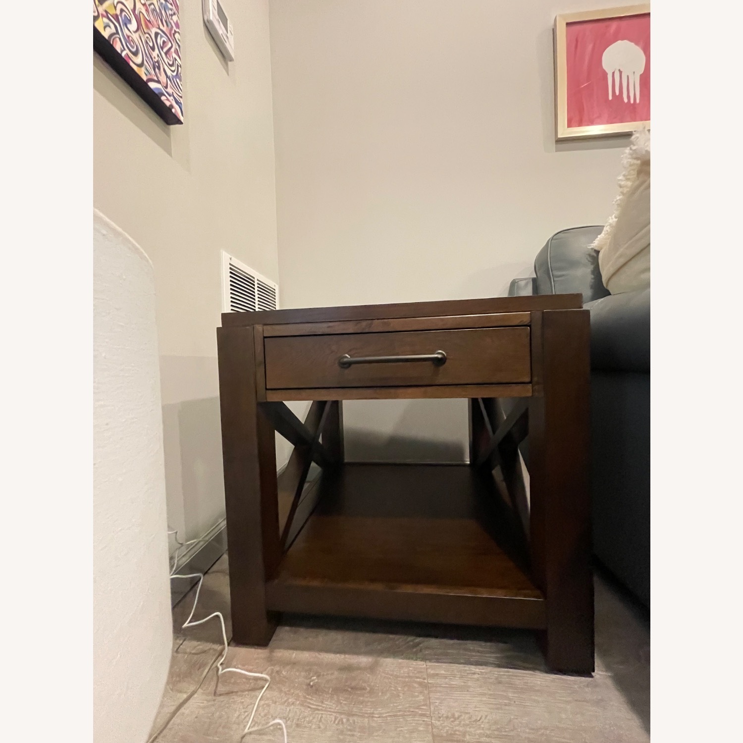 Raymour & Flanigan Lambert Rectangular End Table - image-1