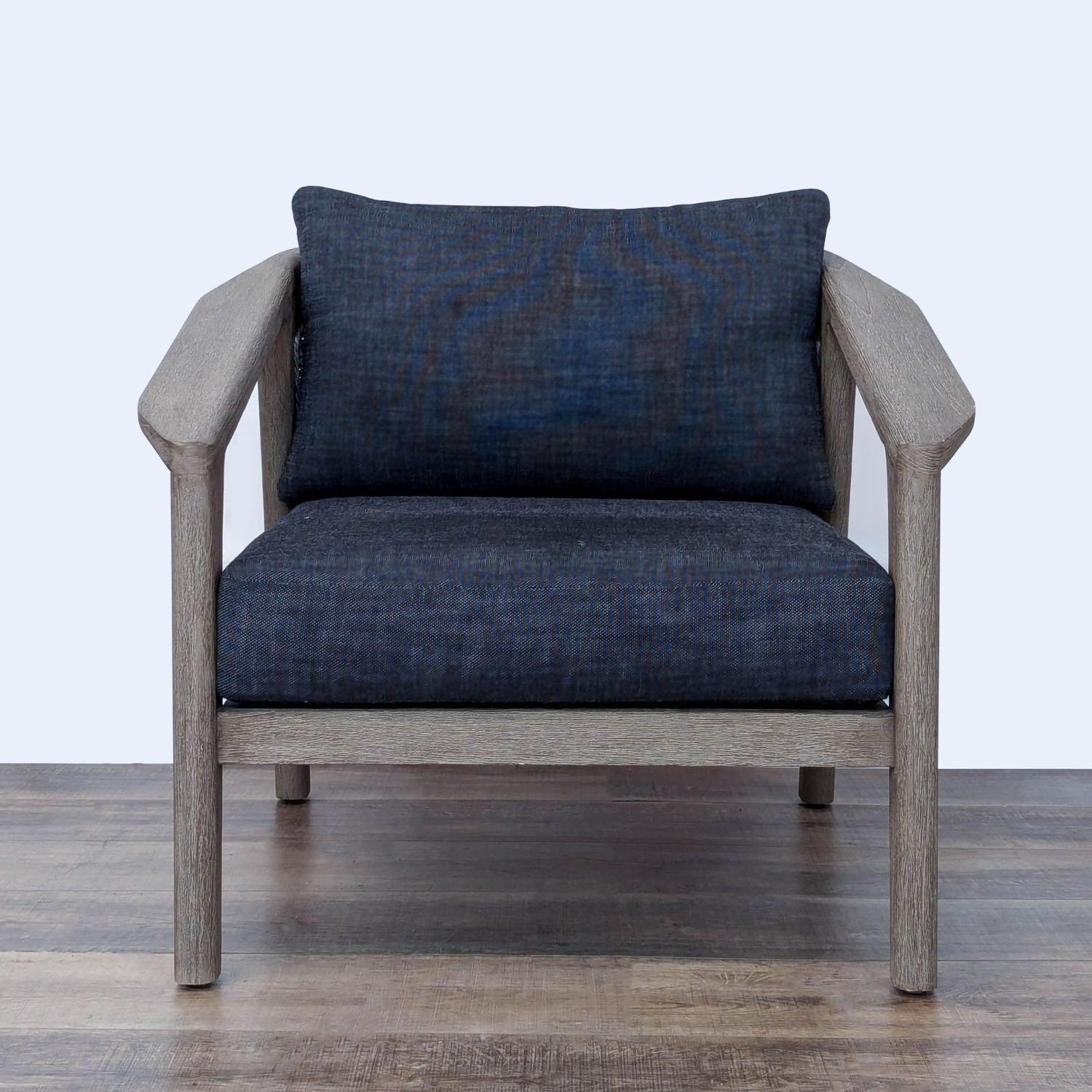 Restoration Hardware Malta Teak Lounge Chair - image-2