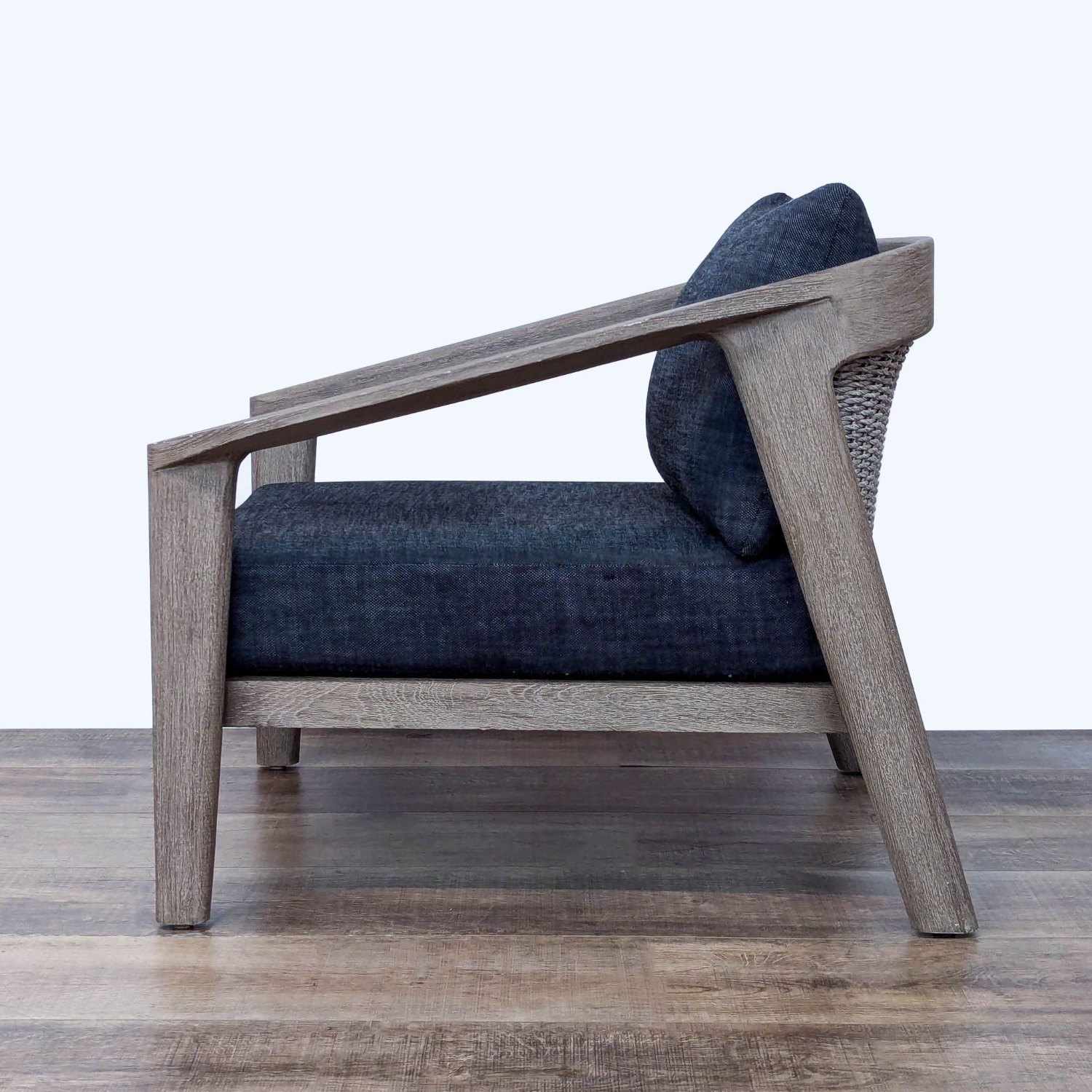 Restoration Hardware Malta Teak Lounge Chair - image-7