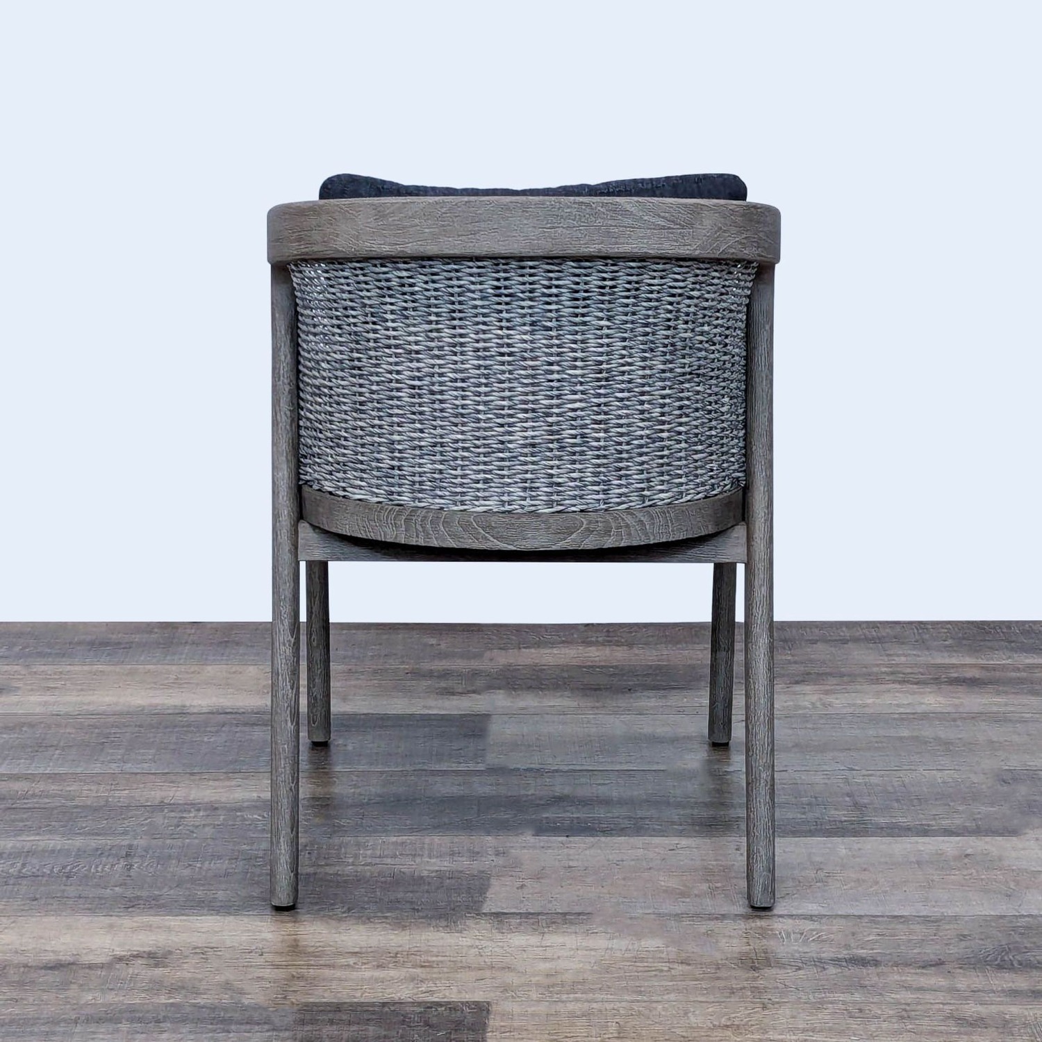 Restoration Hardware Malta Weathered Teak Chair - image-4