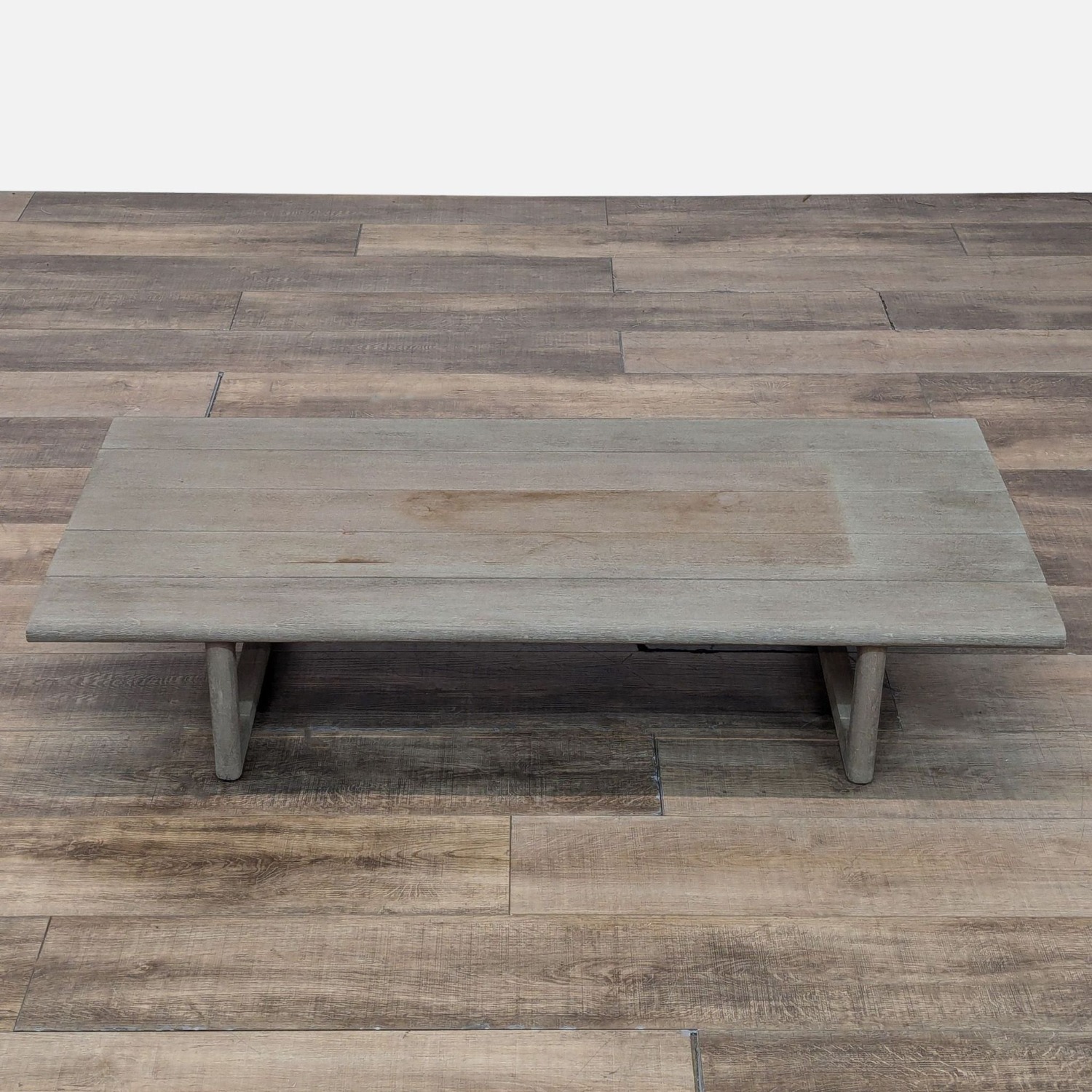 Restoration Hardware Mesa Outdoor Weathered Teak Table - image-5