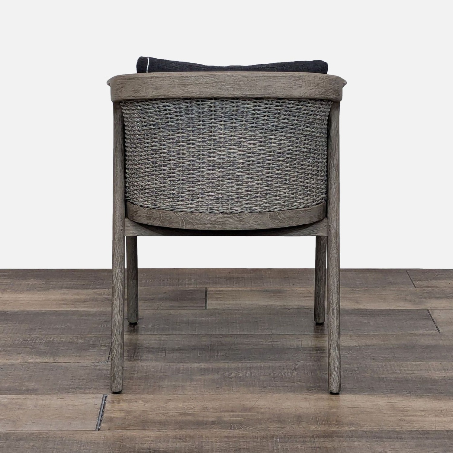 Restoration Hardware Malta Weathered Teak Chair - image-6