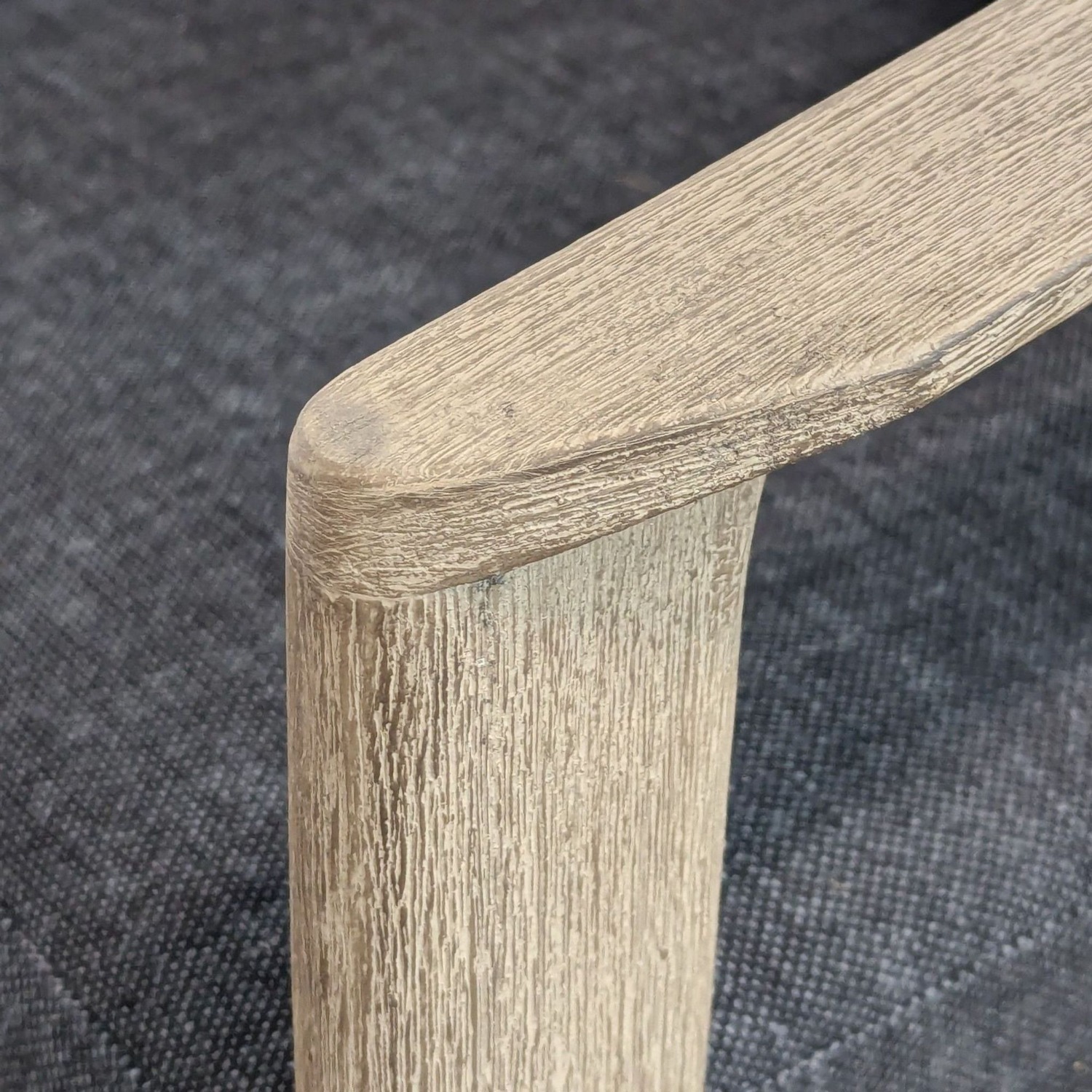 Restoration Hardware Malta Weathered Teak Chair - image-4