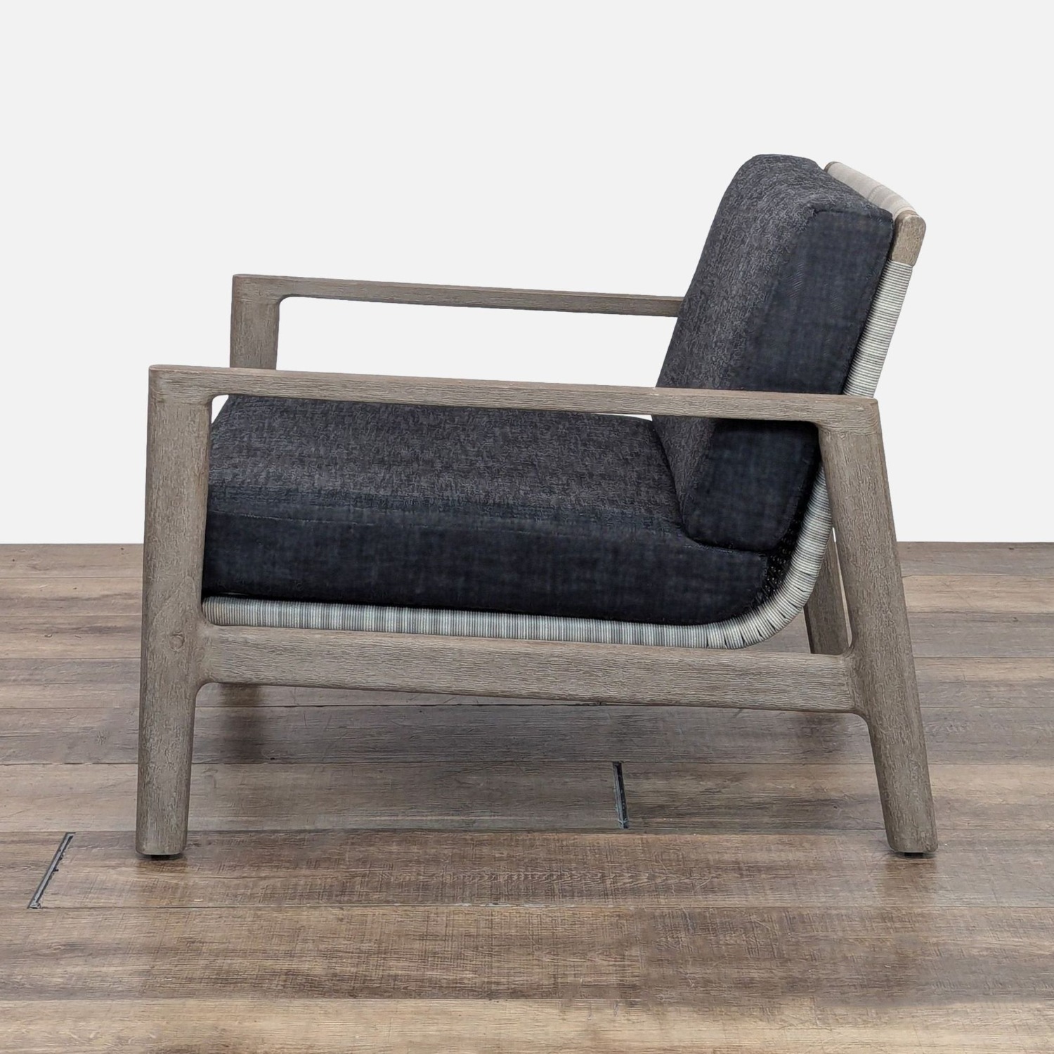 Restoration Hardware Mesa Weathered Teak Chair  - image-2
