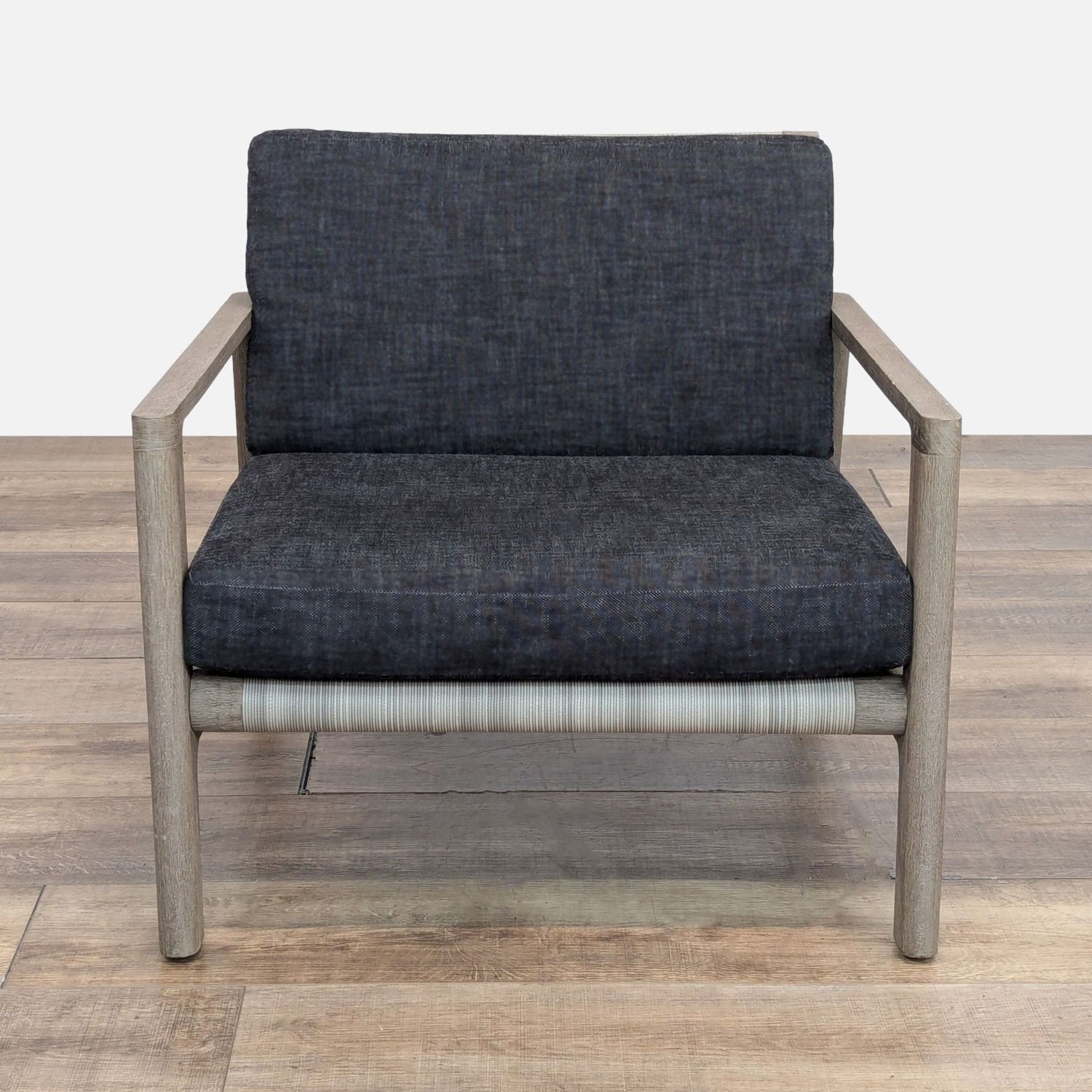 Restoration Hardware Mesa Weathered Teak Chair  - image-1