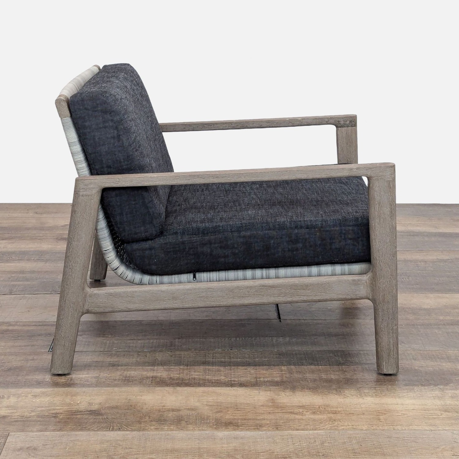 Restoration Hardware Mesa Weathered Teak Chair  - image-3