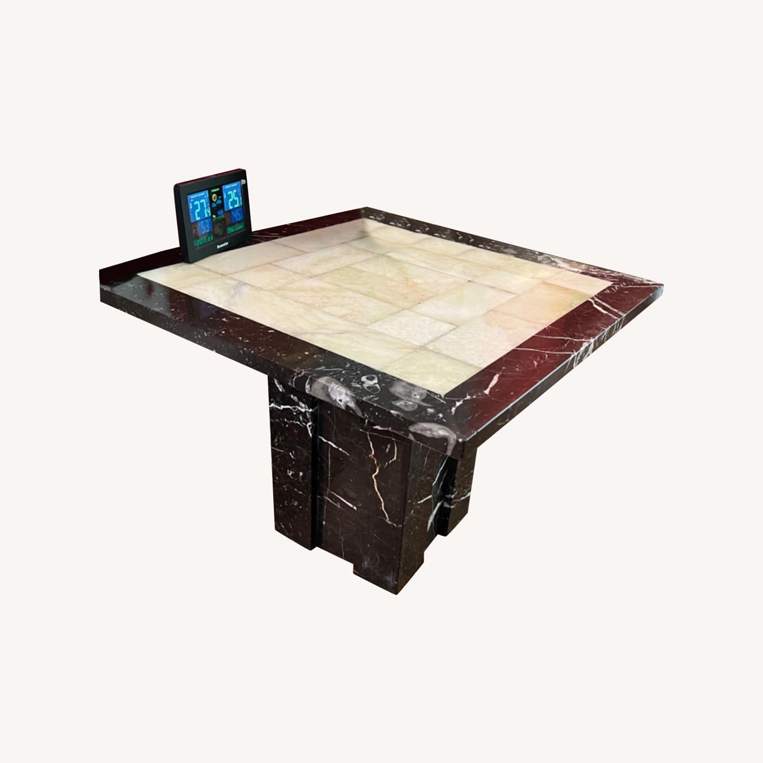 Marble Tiled Side Table - image-0