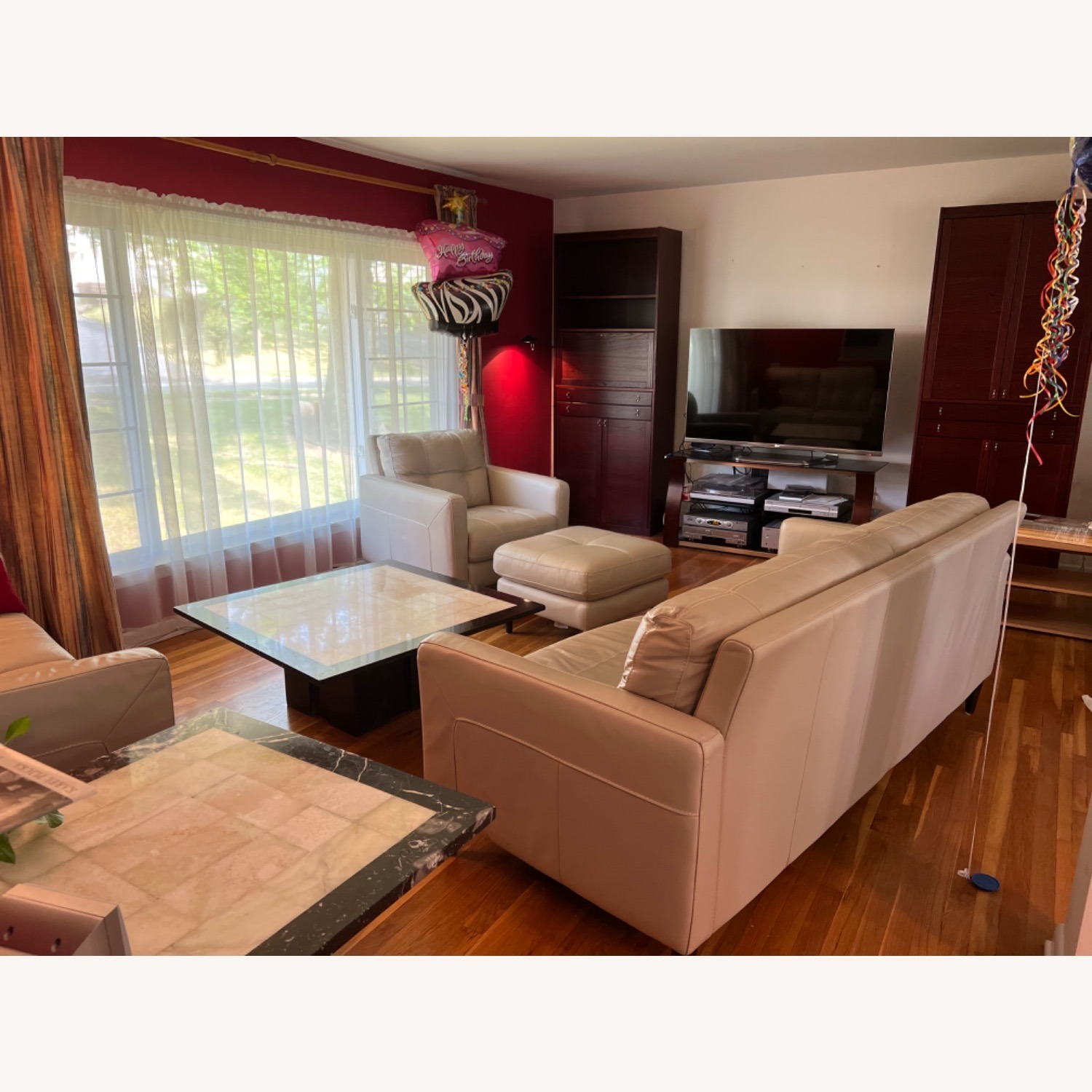 Marble Tiled Side Table - image-5