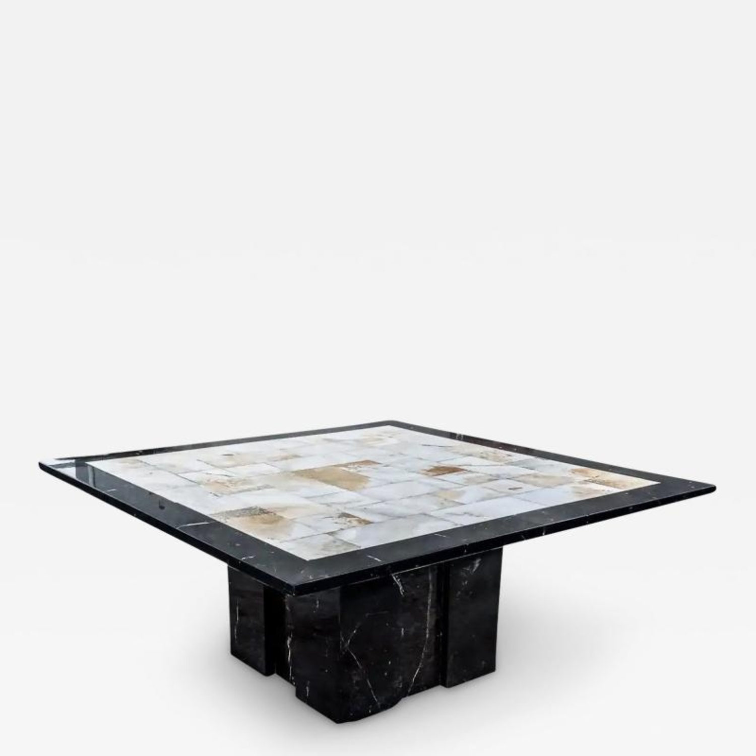Marble Tiled Side Table - image-8