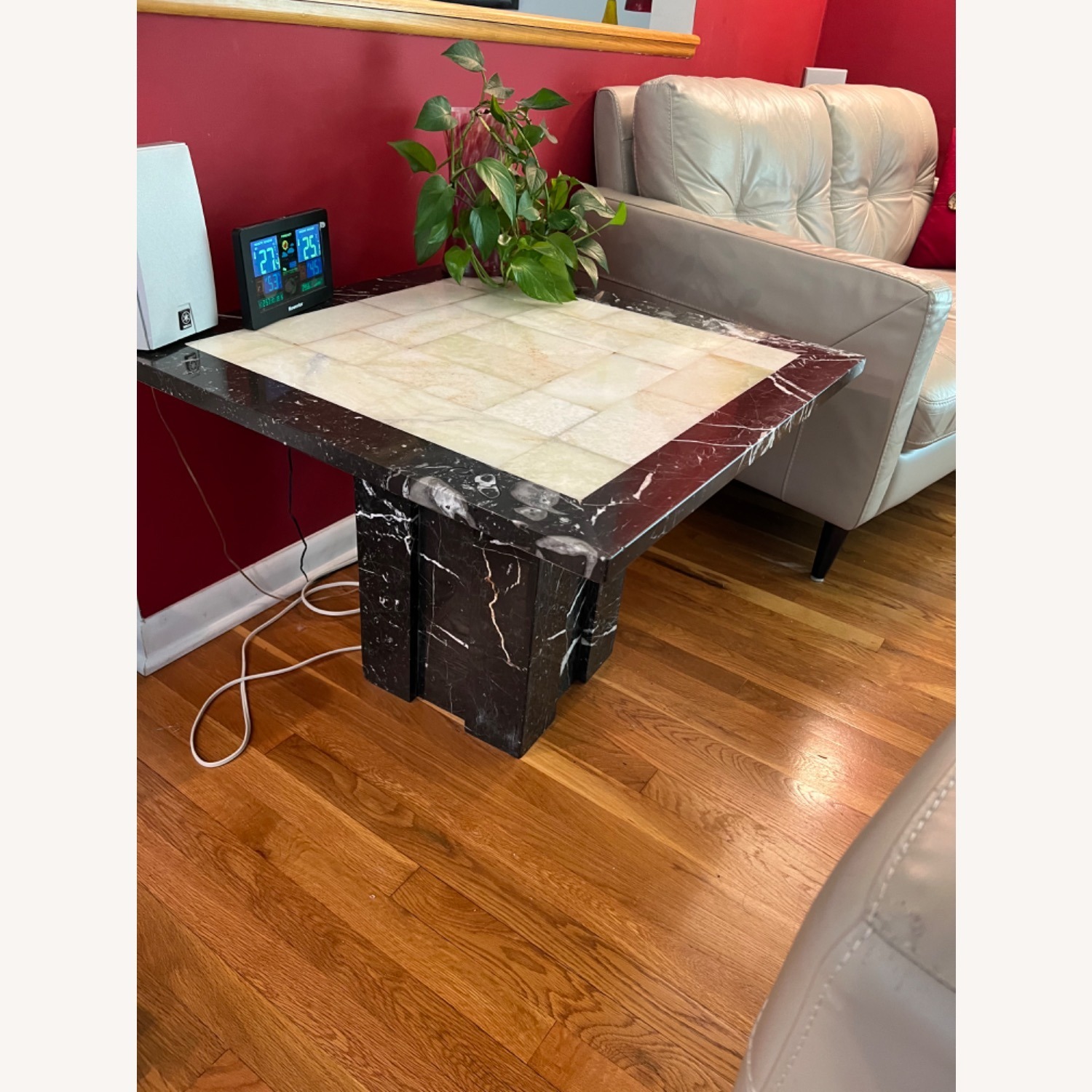 Marble Tiled Side Table - image-6