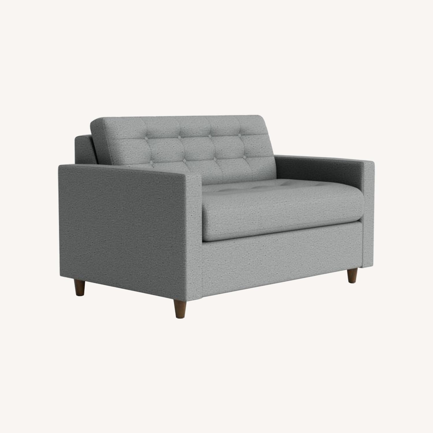 West Elm Draft Midcentury Twin Sleeper - image-0