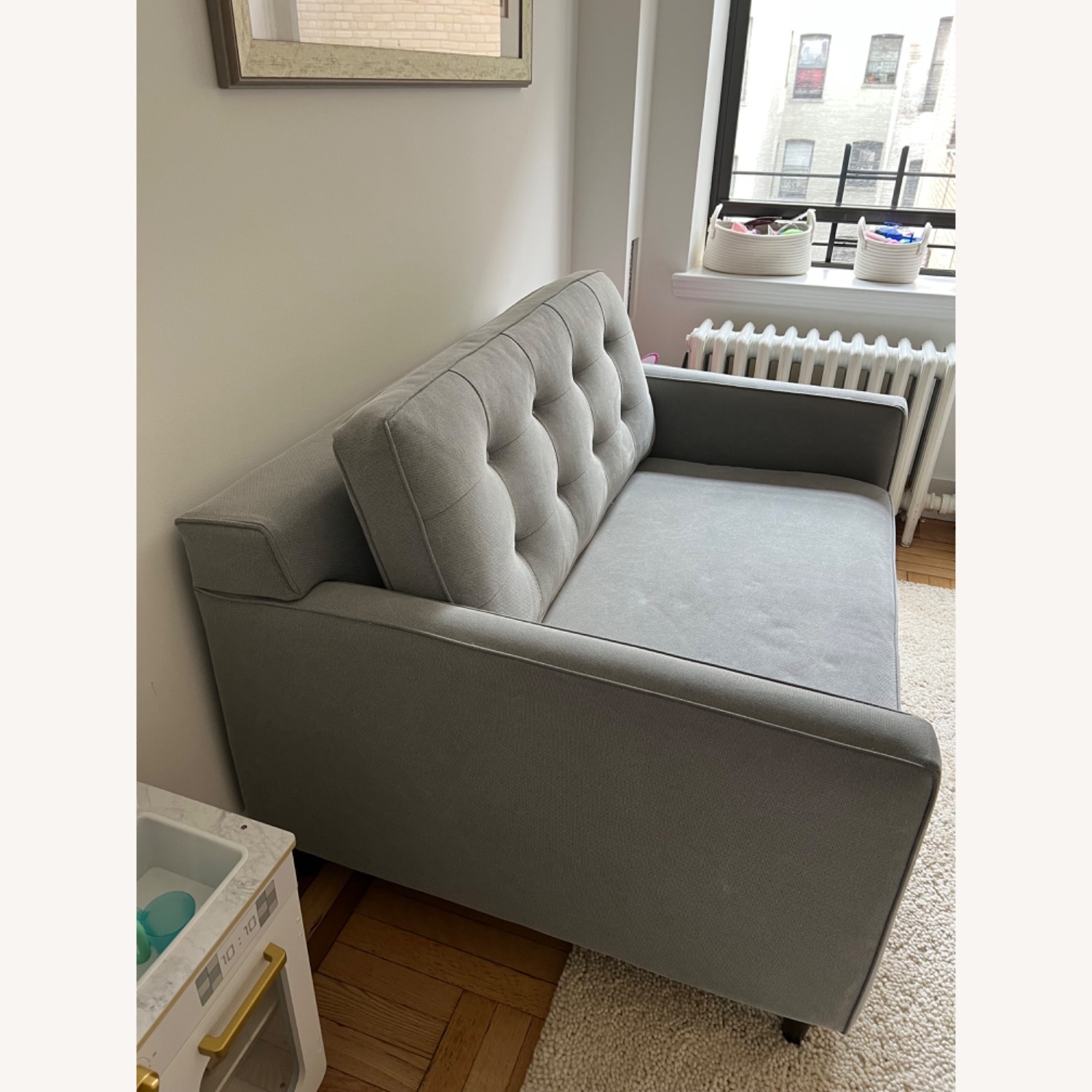 West Elm Draft Midcentury Twin Sleeper - image-3