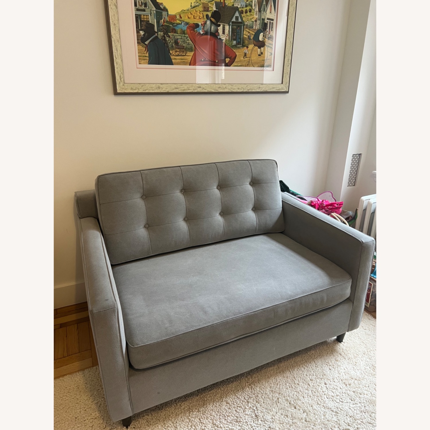 West Elm Draft Midcentury Twin Sleeper - image-1