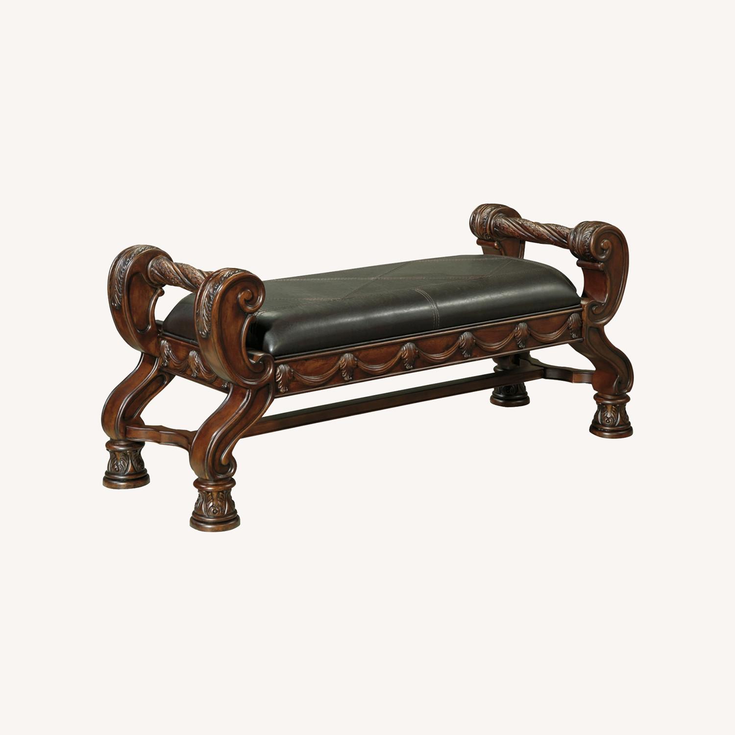 North Shore Upholstered Bench - image-0