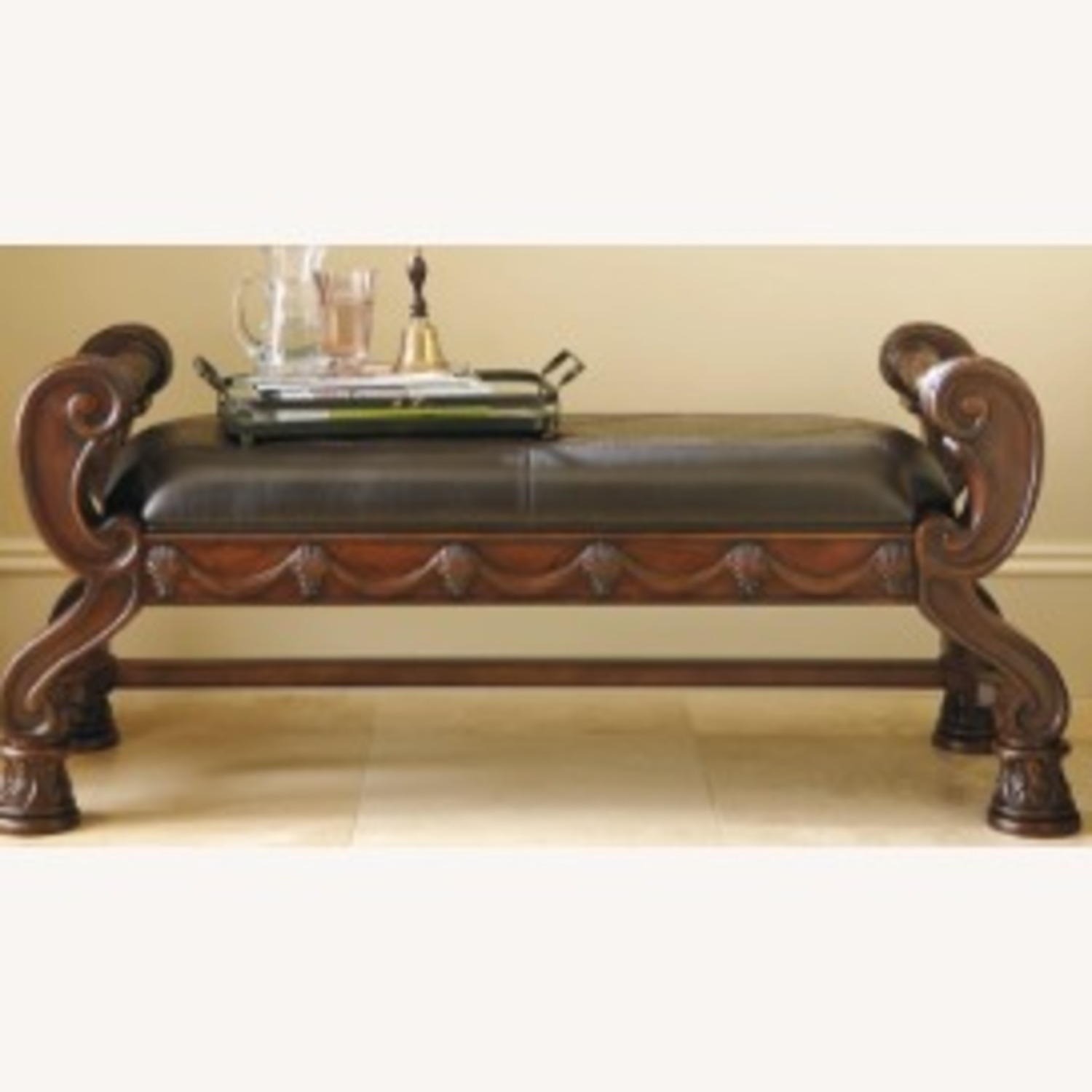 North Shore Upholstered Bench - image-3