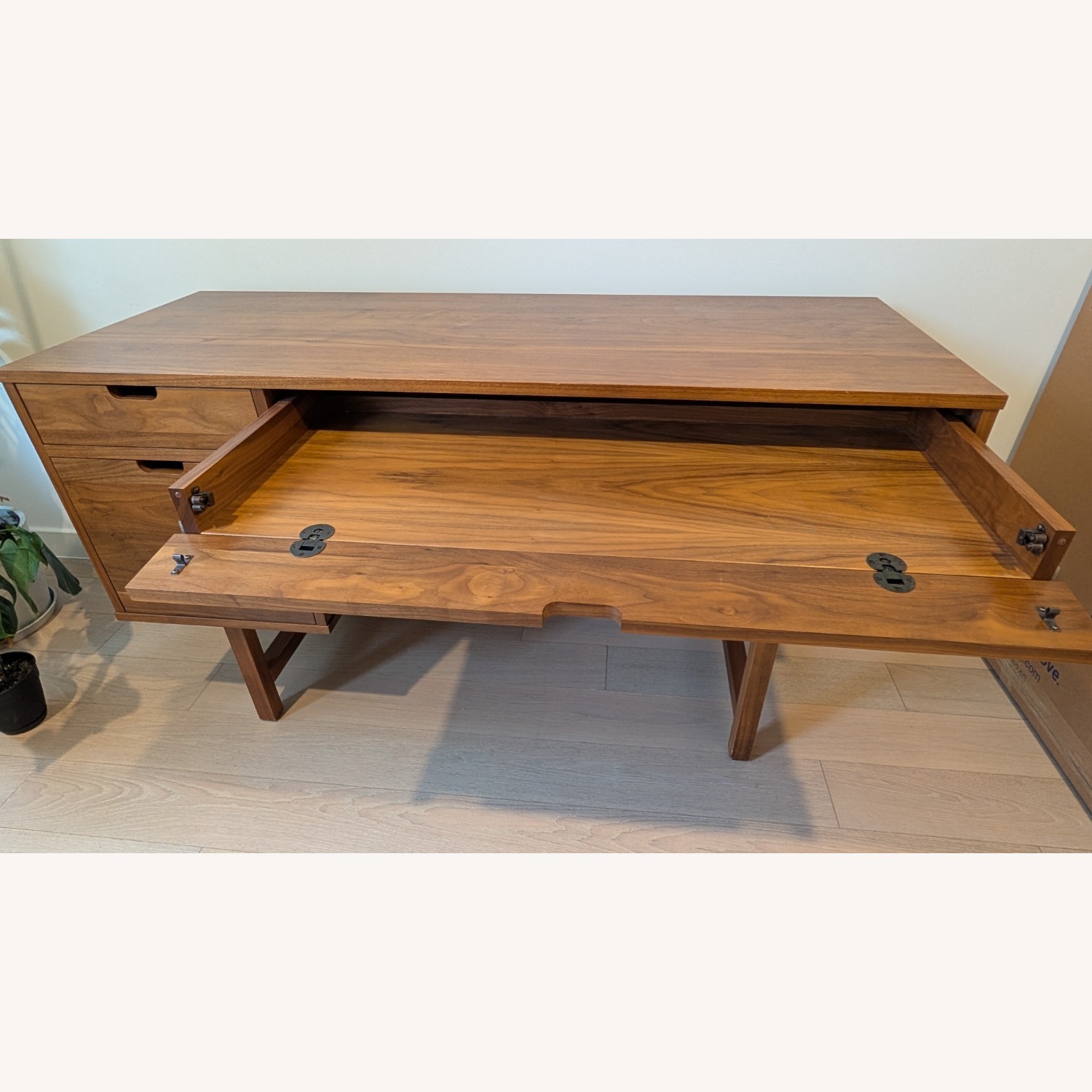 Room & Board Walnut Work Desk - image-3